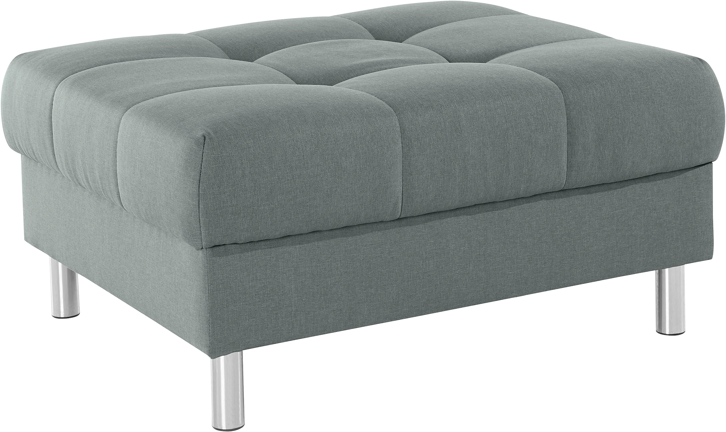 COLLECTION AB Ecksofa »Rada L-Form« inklusive Hocker, Bettfunktion und Federkern