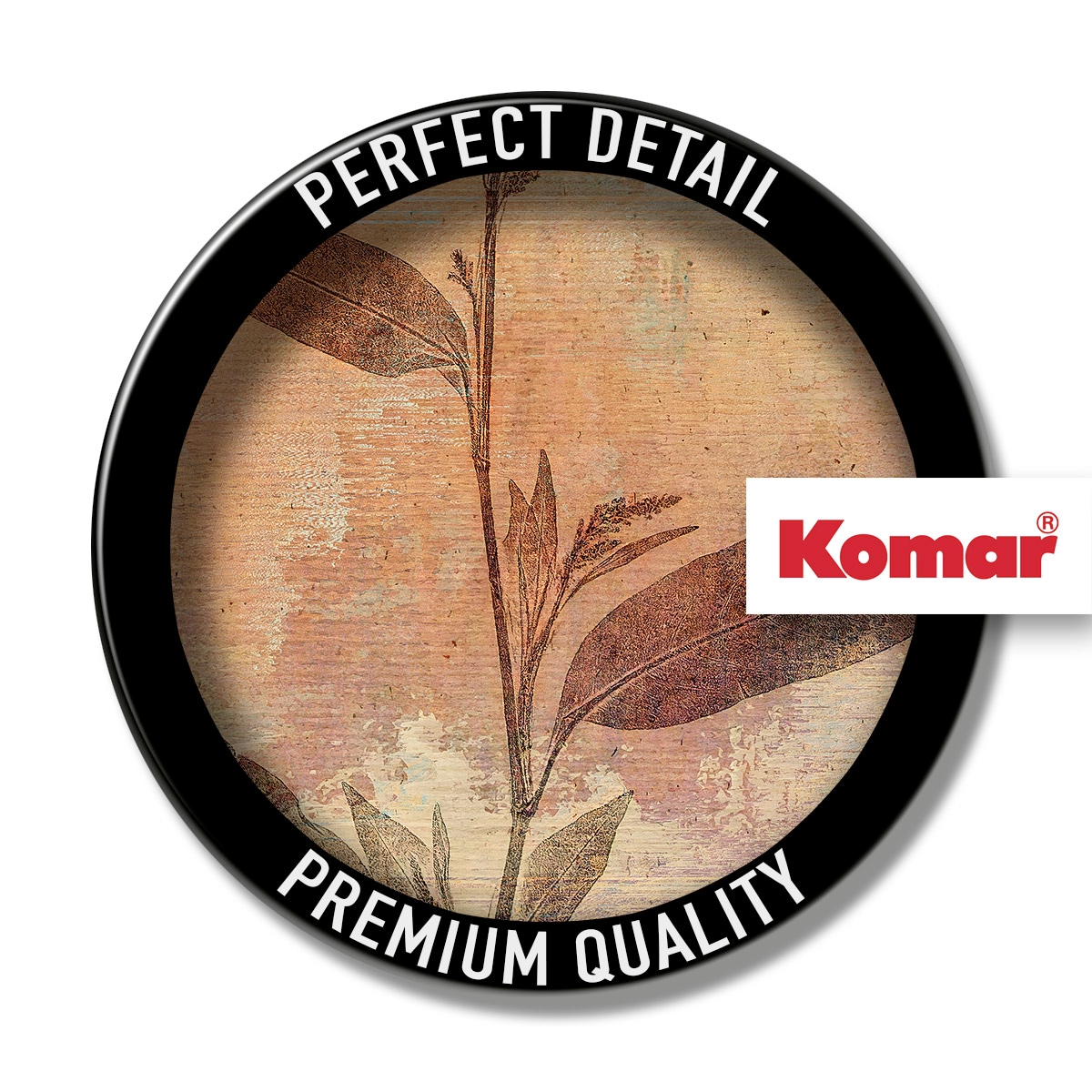 Komar Leinwandbild »Pressed Leaves - Grösse 30 x 40 cm« Natur 1 Stk. tlg. Keilrahmenbild mi Echtholzrahmen