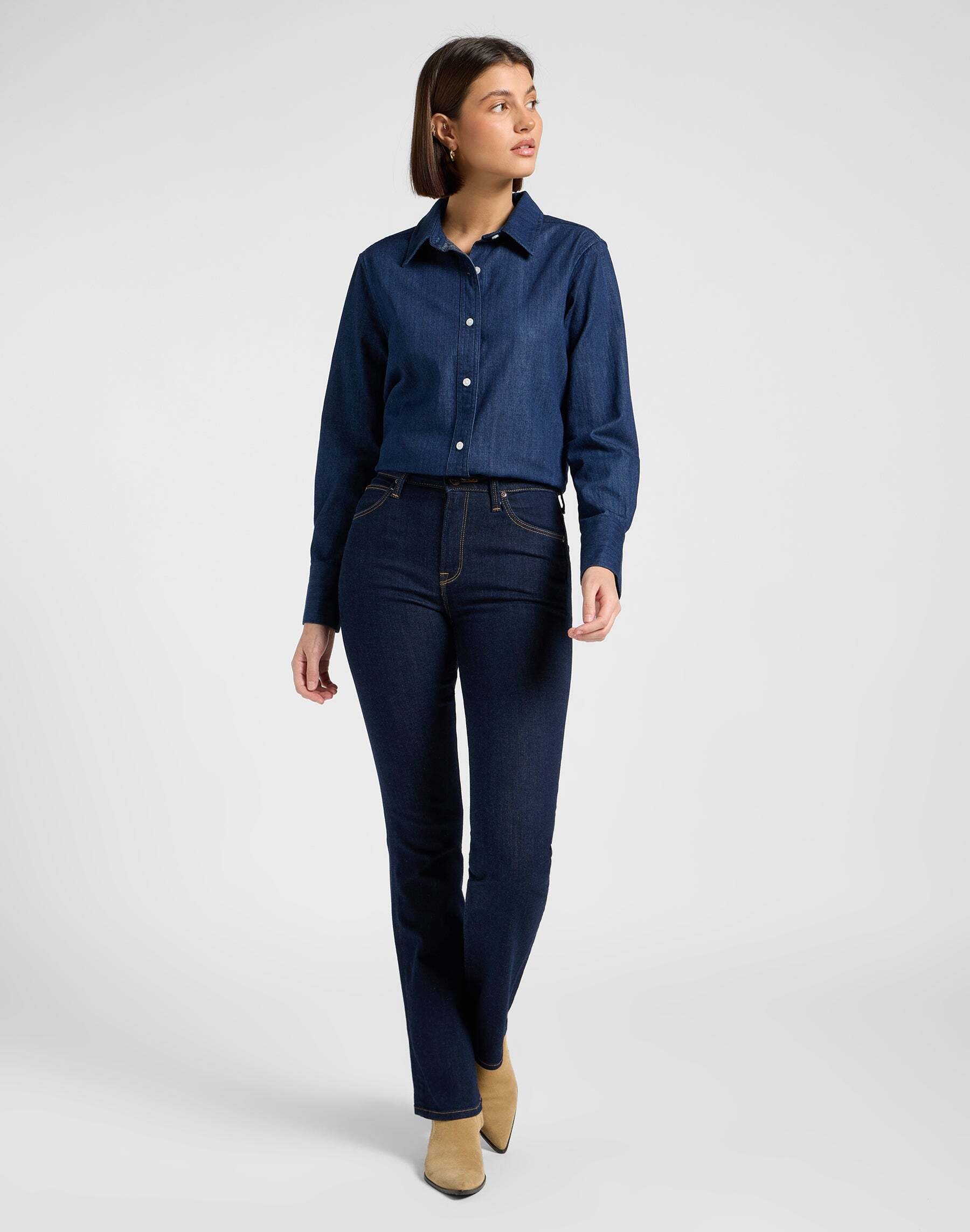 Lee® Blouse en jean »Lee Jeanshemd Classic Shirt«
