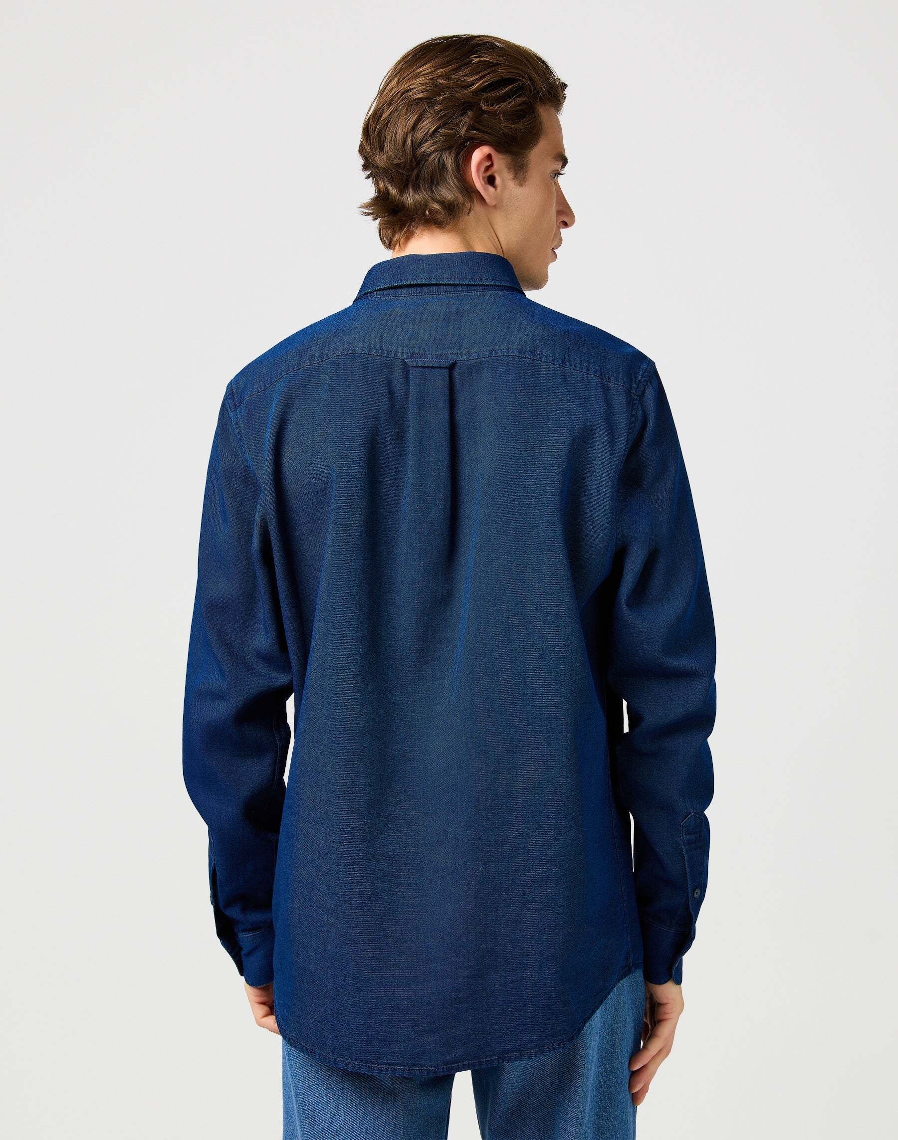 Wrangler Chemise à manches longues »WRANGLER Langarmhemd Oxford Shirt«