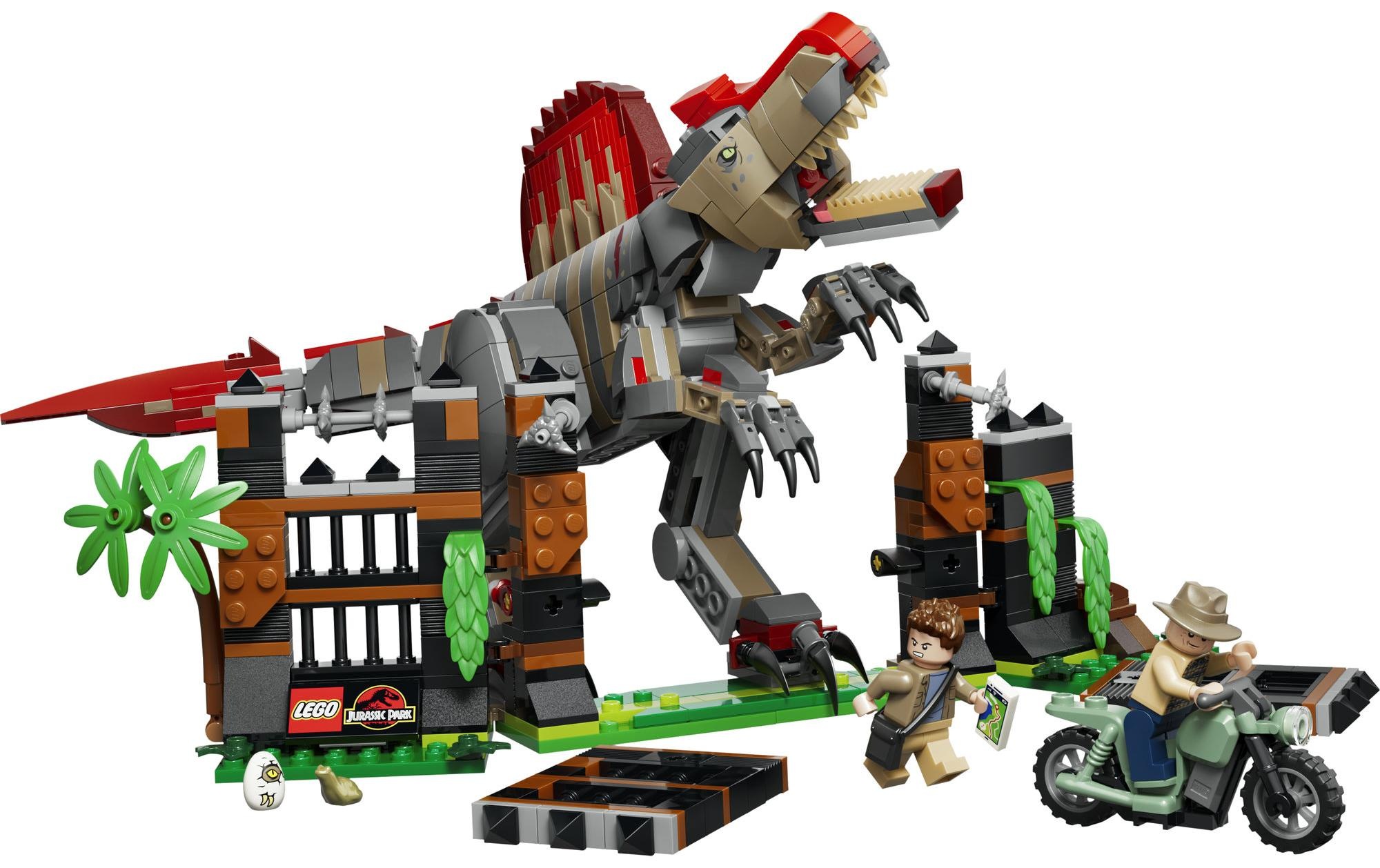 LEGO® Konstruktionsspielsteine »Flucht des Spinosaurus (77982), LEGO Jurassic World« Made in Europe