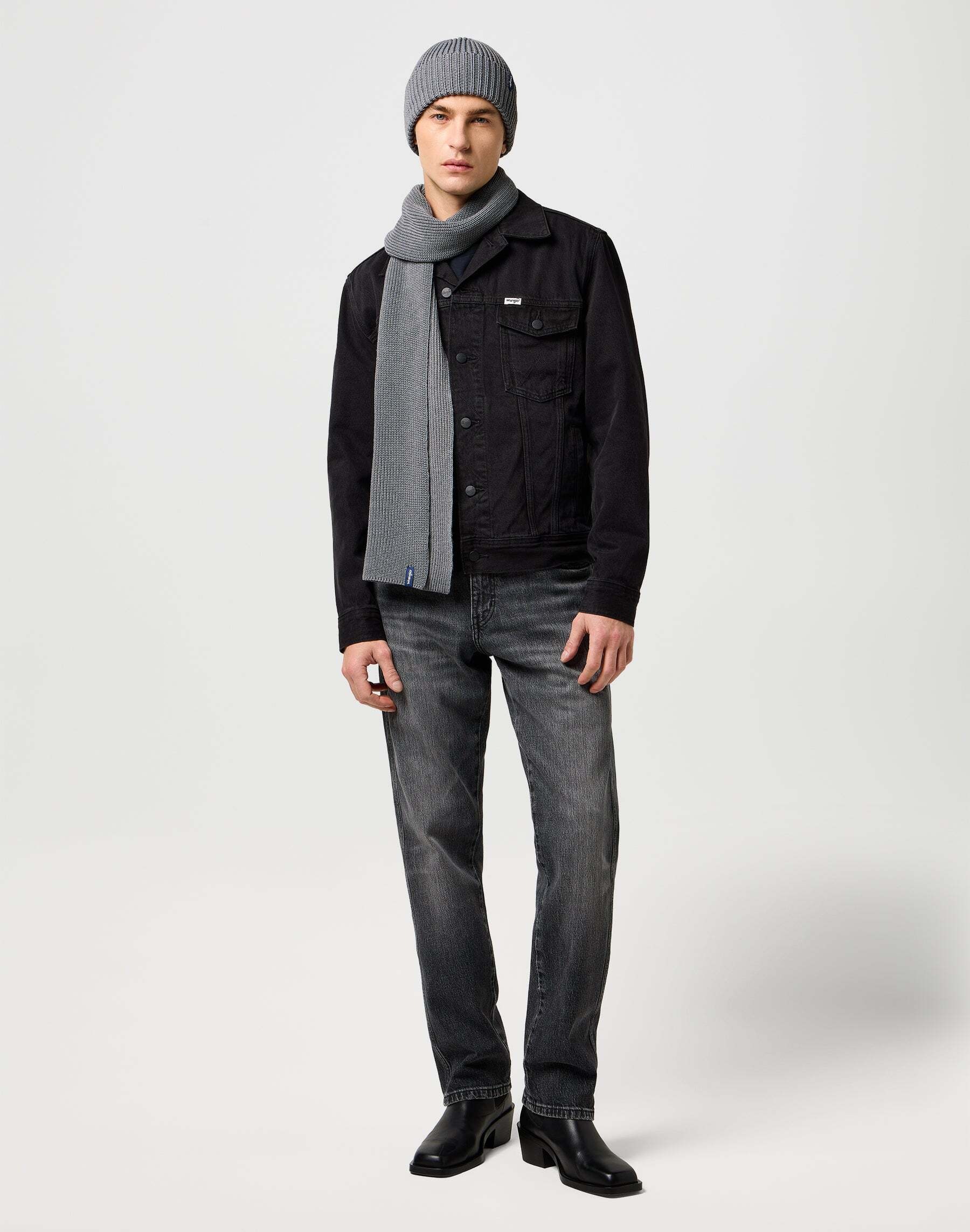 Wrangler Écharpe »WRANGLER Set Scarf Beanie Set«