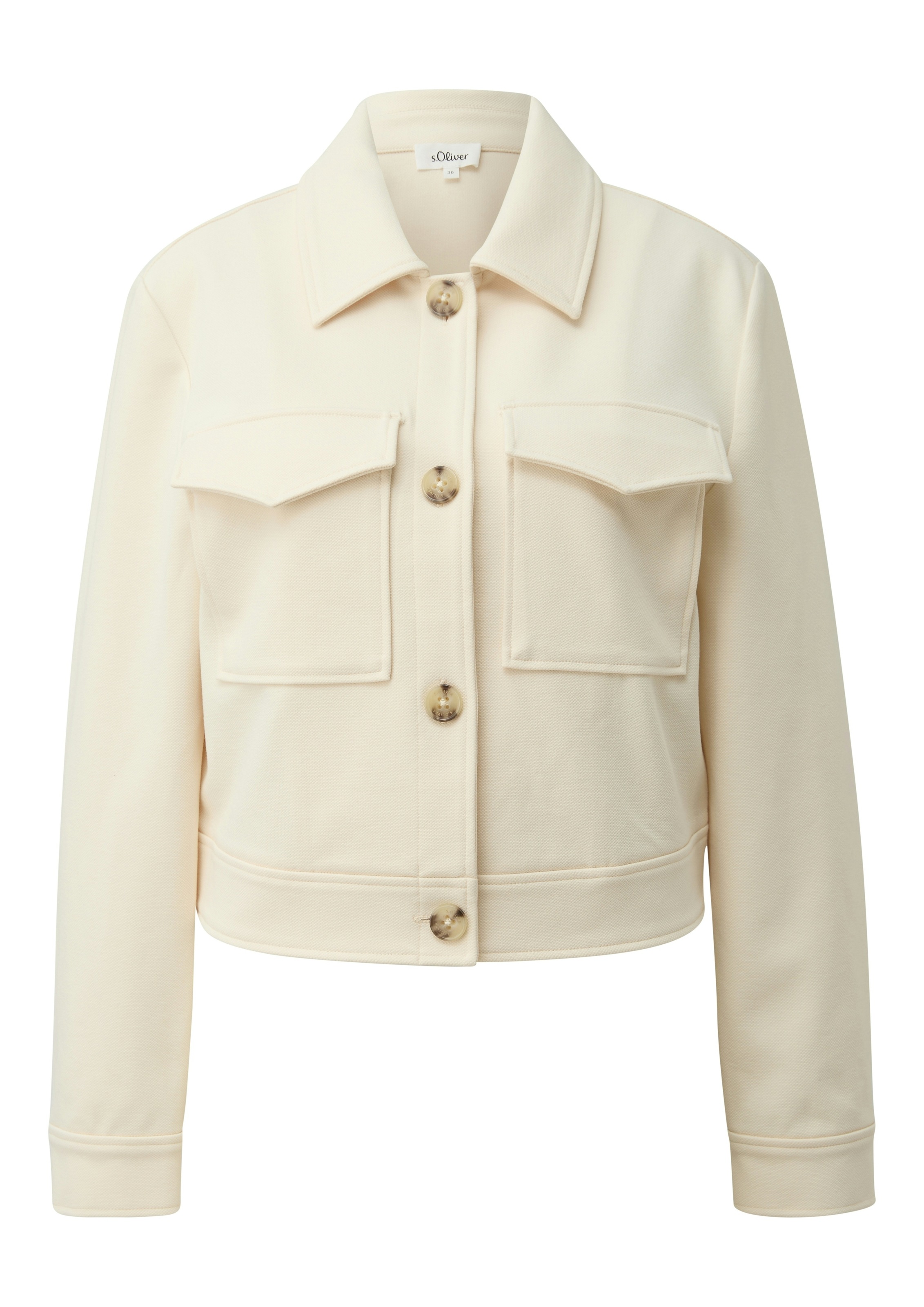 s.Oliver Veste blazer avec patte de boutonnage