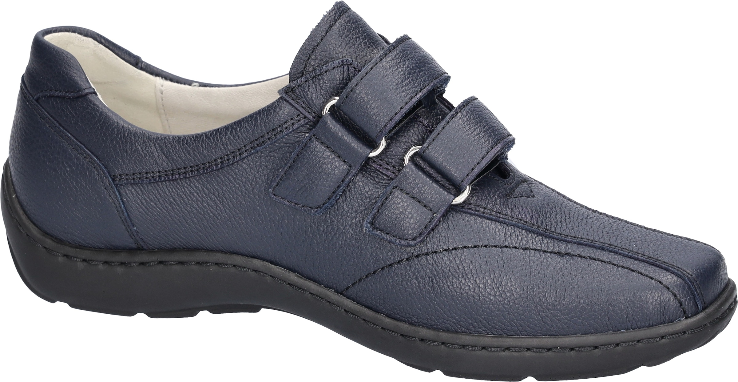 Waldläufer Klettschuh »Henni«  Bequemschuh, Slipper mit abgepolstertem Schaftrand und Komfortweite H