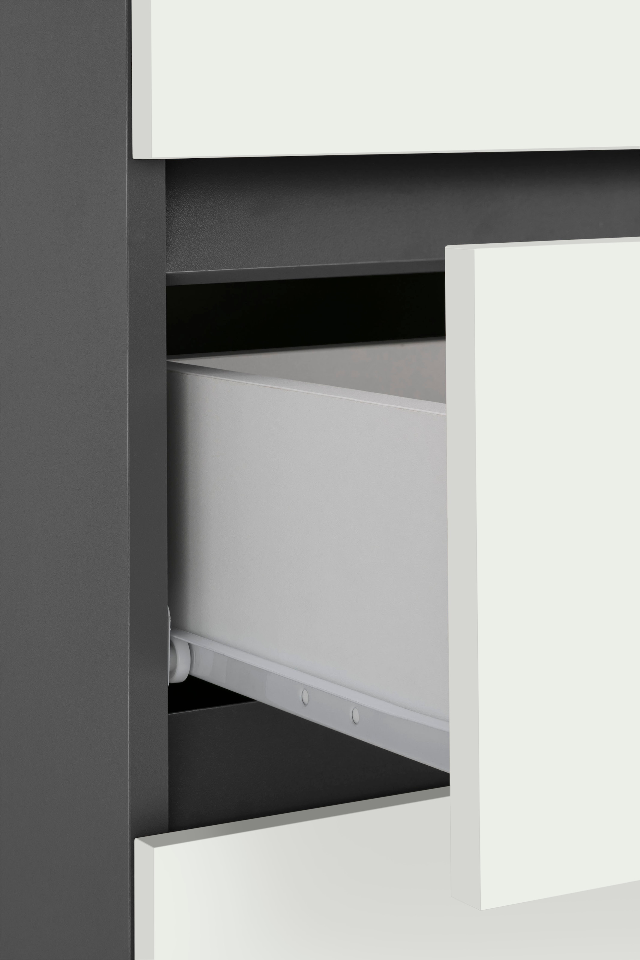 Home affaire Midischrank »Wisla« Höhe 130 cm, mit Türen & Schubkasten