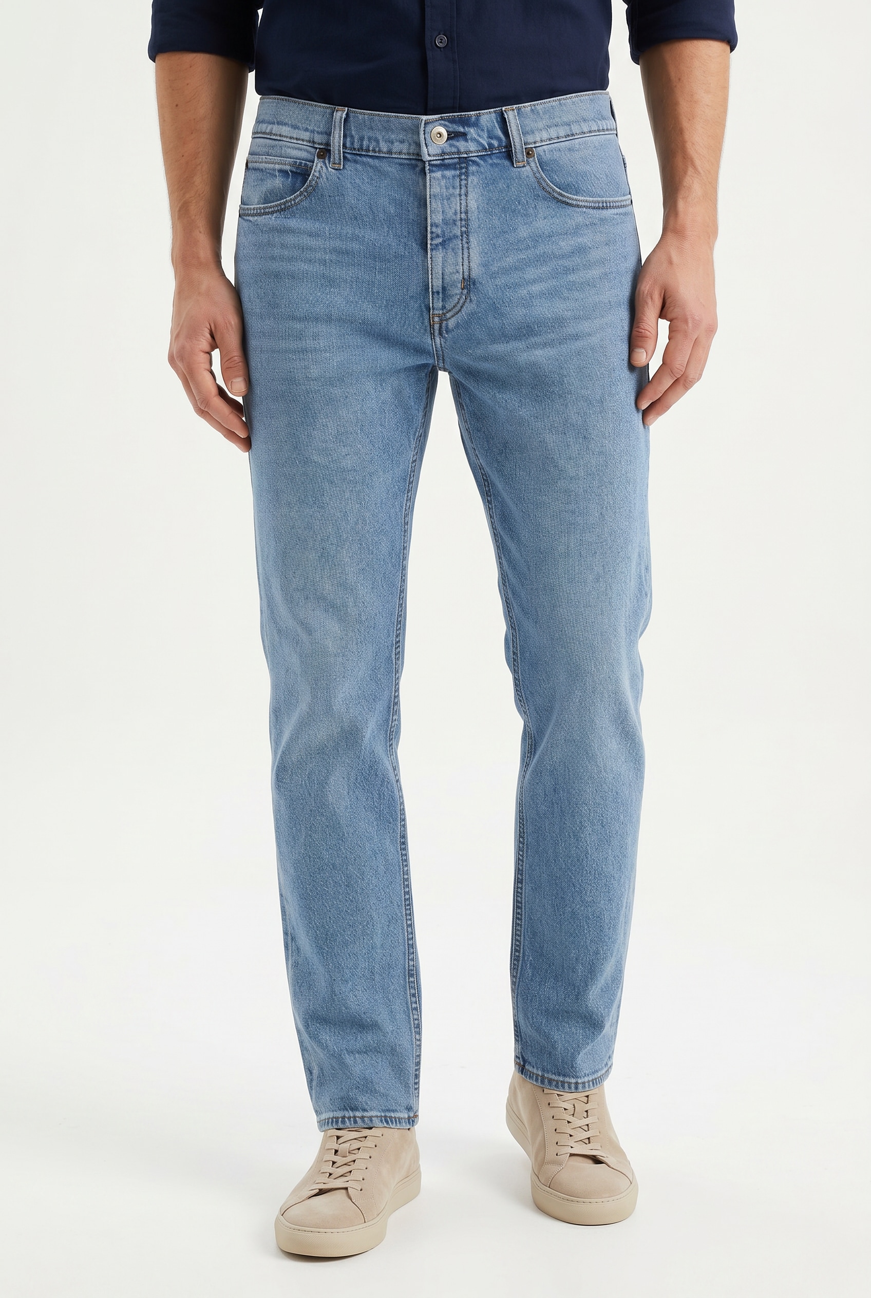 HUGO Jeans taille basse »Brody« mit Stone-washed-Finish