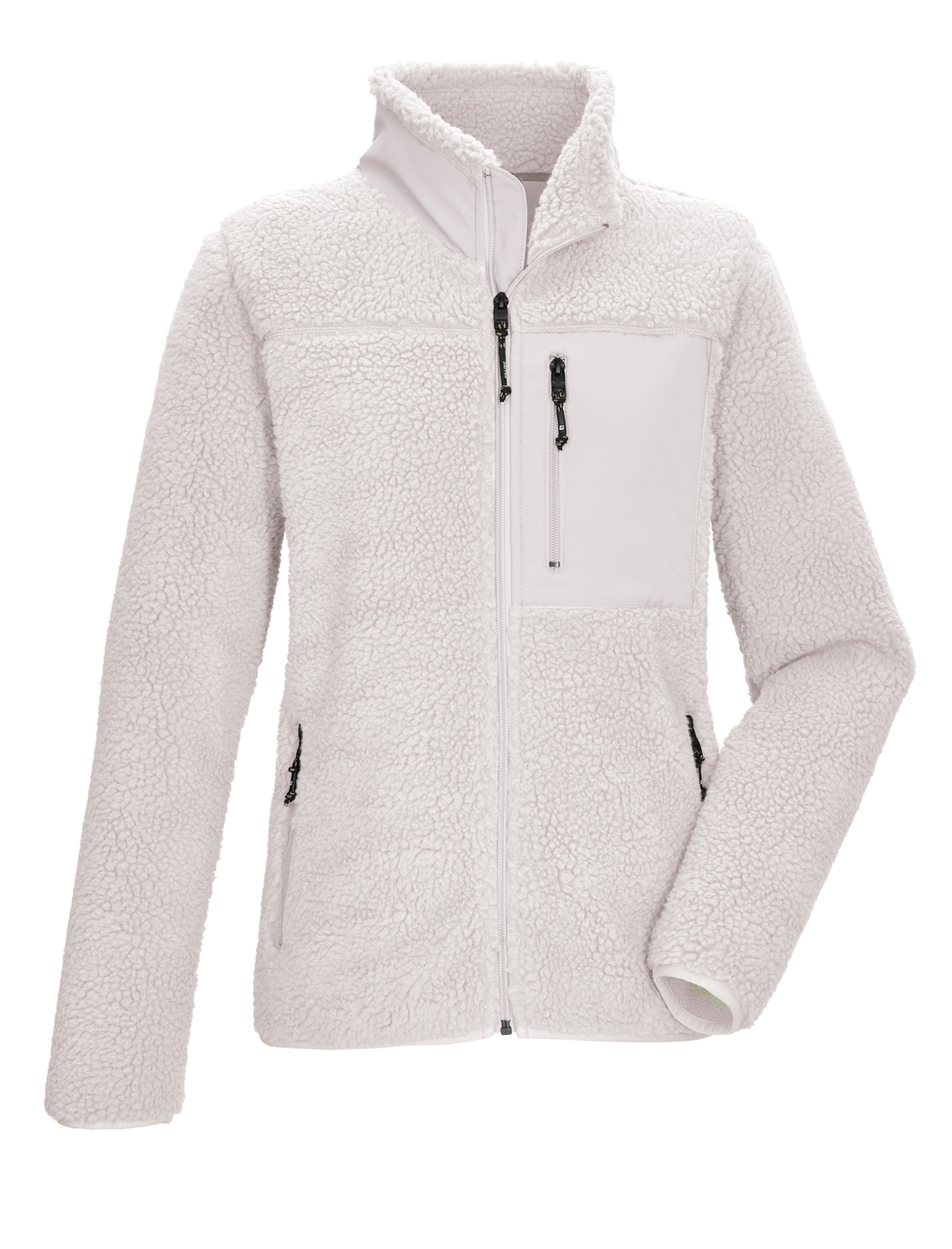 Killtec Veste en peluche »KOW 23 WMN FLC JCKT« col montant agréablement haut, chaud