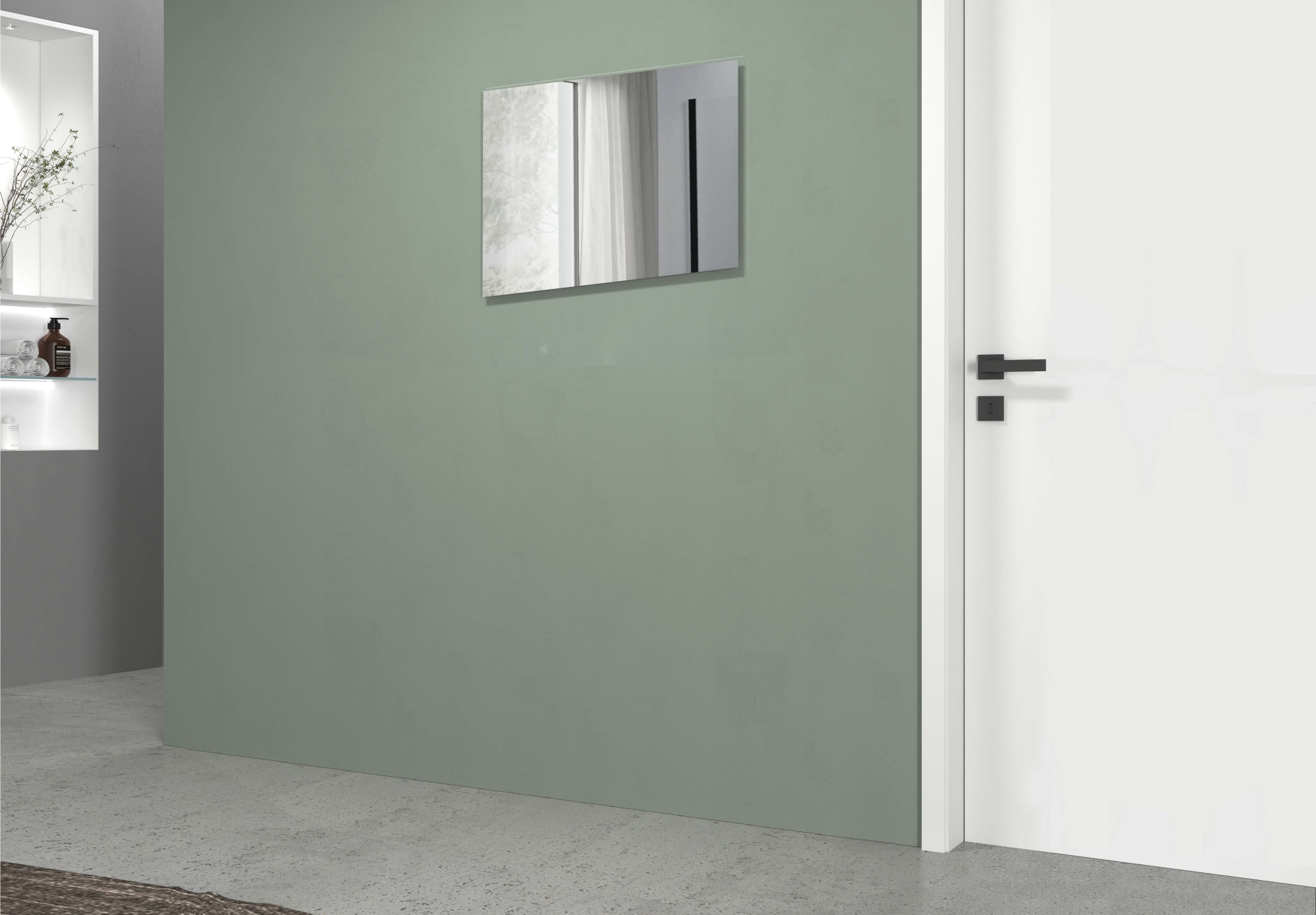 welltime Miroir de salle de bain »Vela, Spiegel in zwei Breiten 55 und 75 cm« Breite 55 cm-Passend zur Serie Vela