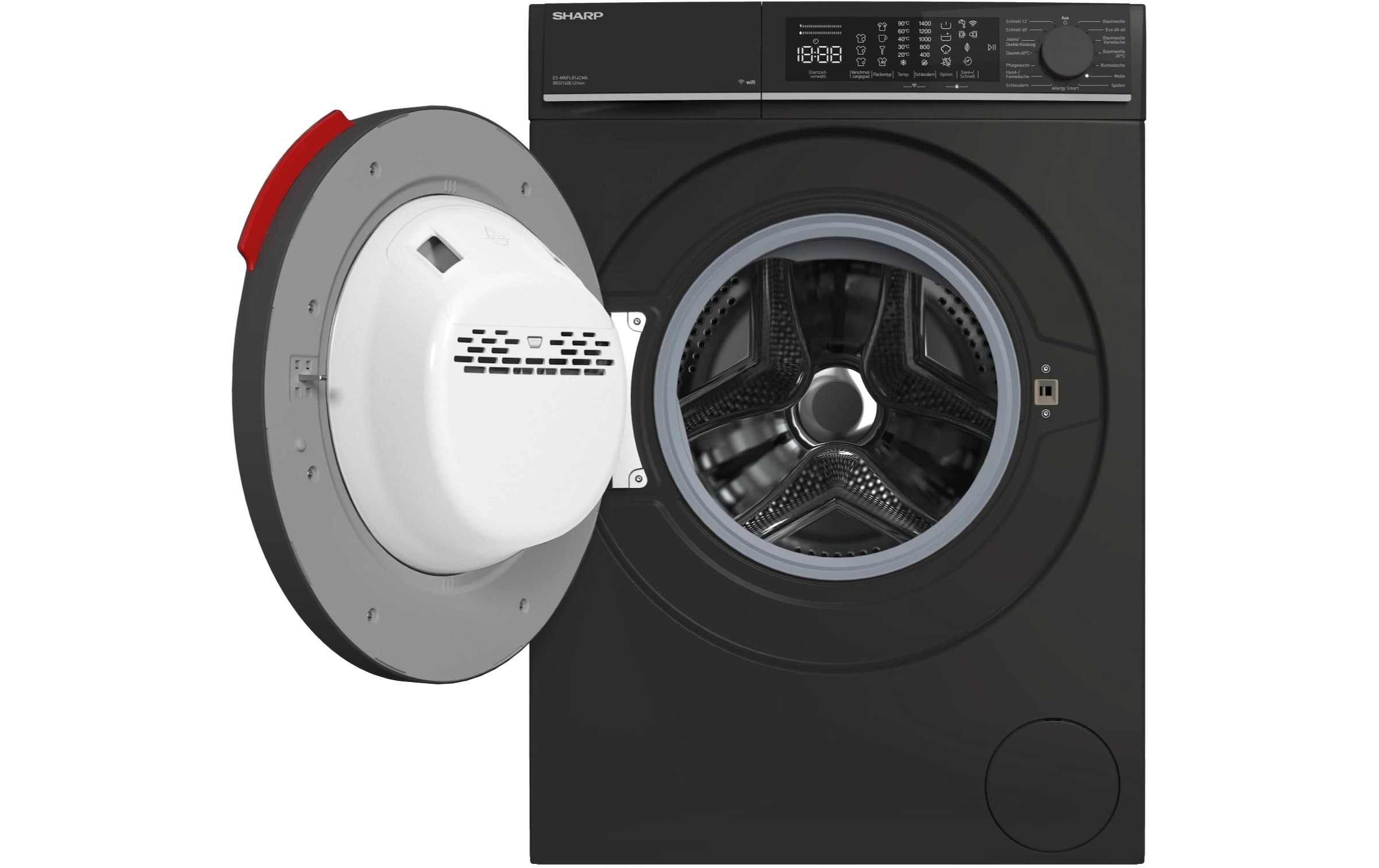   Waschmaschine »ES-MNFL814 cmA-CH Links« 8 kg 1400 U/min