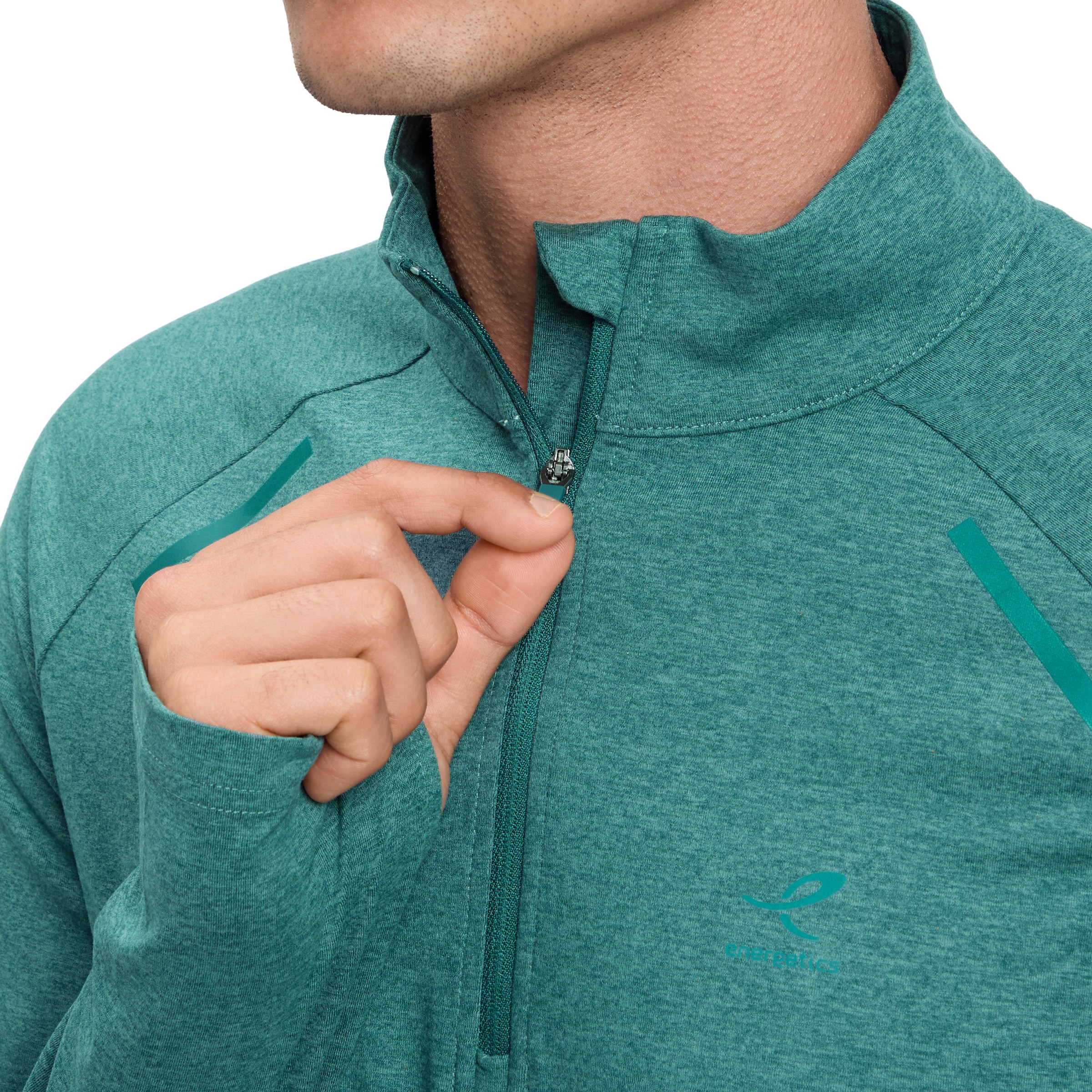 Energetics Rollkragenshirt »HE.-LANGARMSHIRT CUSCO IV M« mit Half Zip, Langarm-Ausführung