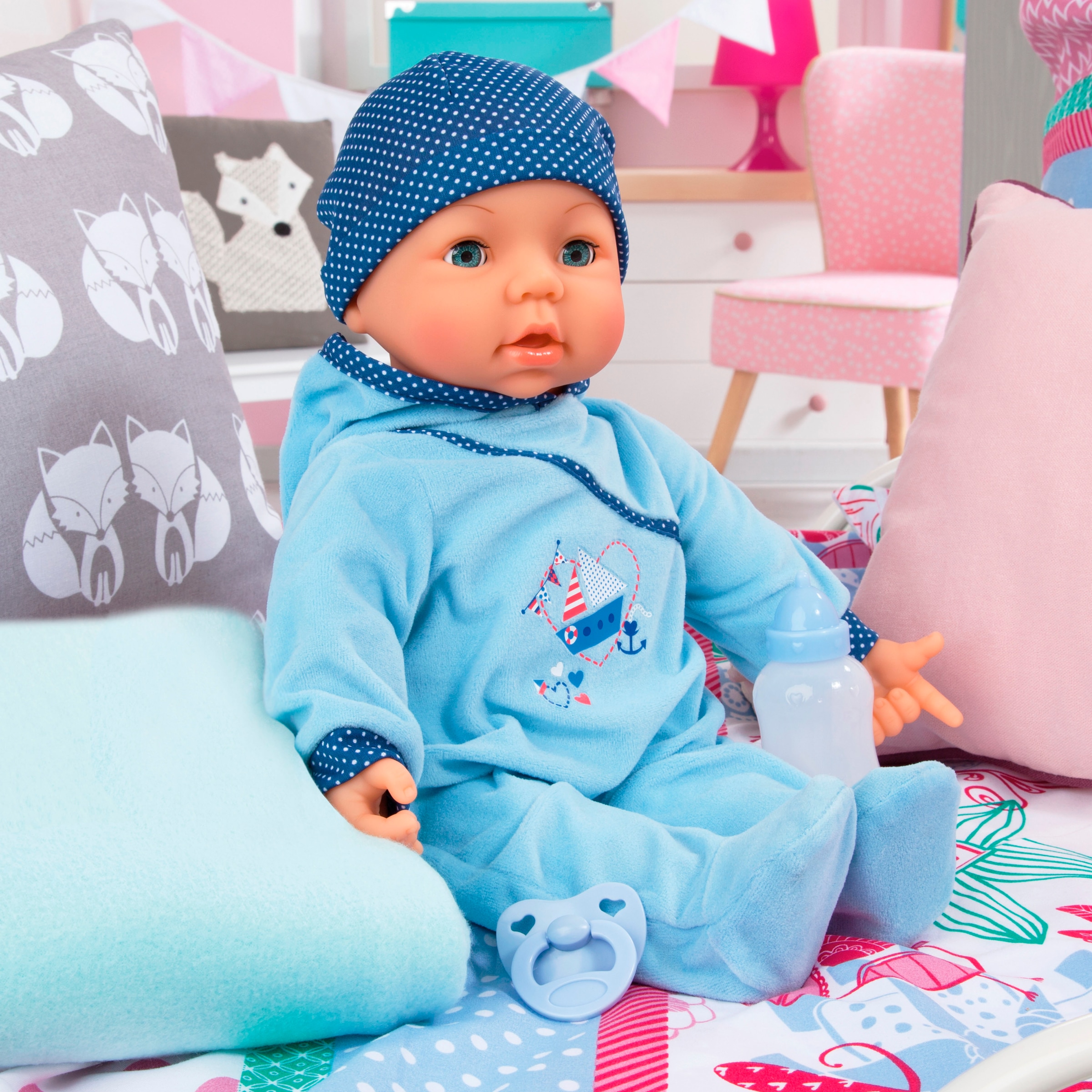 Bayer Poupée bébé »Hello Baby Boy, 46 cm«