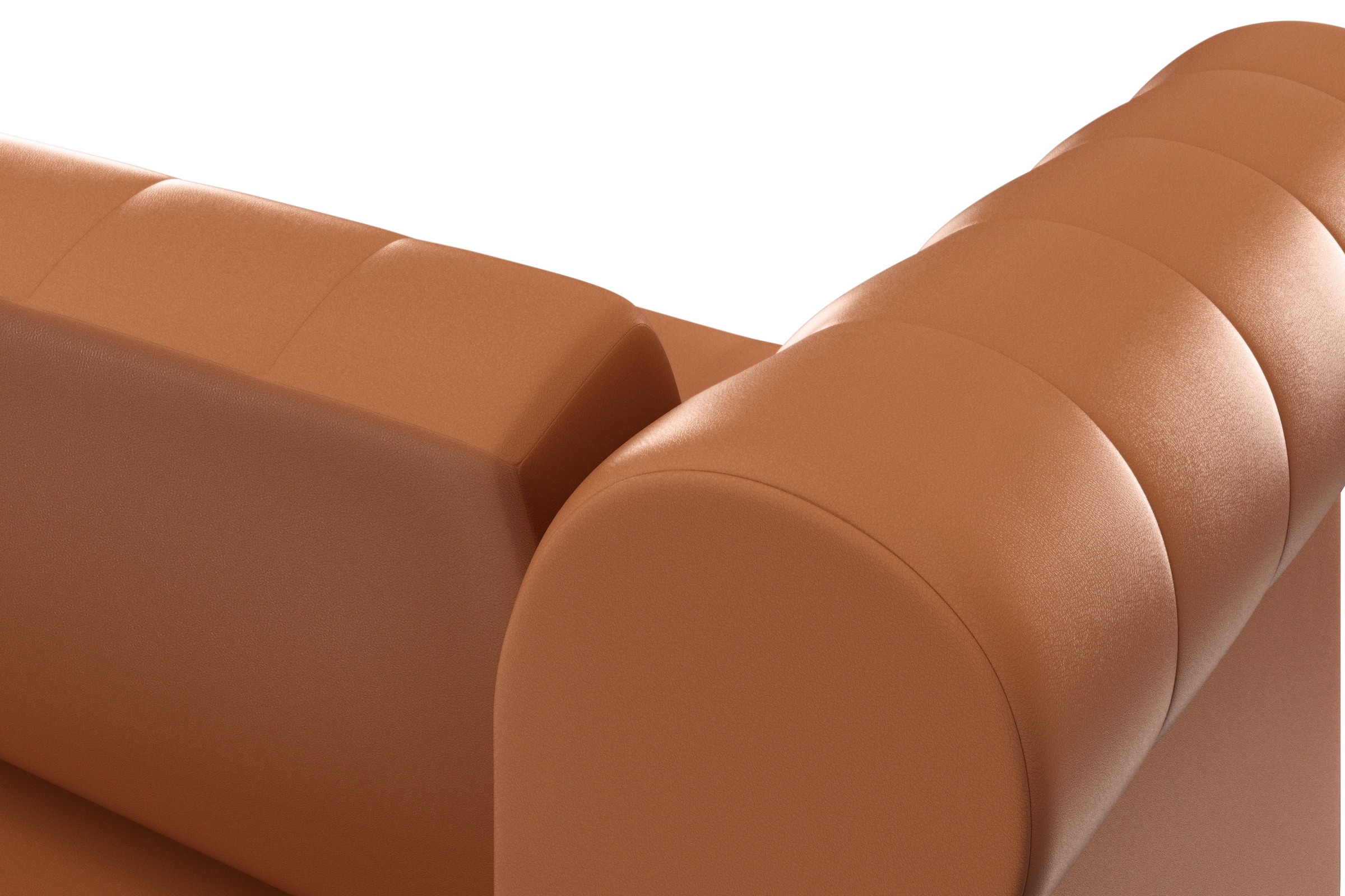 Dorel Home 3-places »Felix, Schlafsofa 236 cm, (Liegefläche 108x190cm), Rückenlehne« 3-fach verstellbar, Velours, Kunstleder, Luxus-Microfaser Vintage