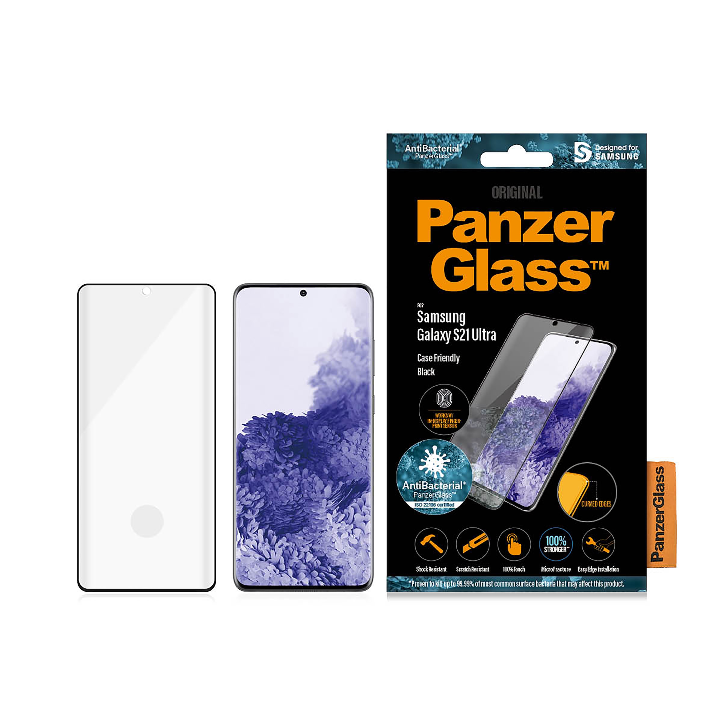 PanzerGlass Film de protection d'écran »7258« für Galaxy S21 Ultra