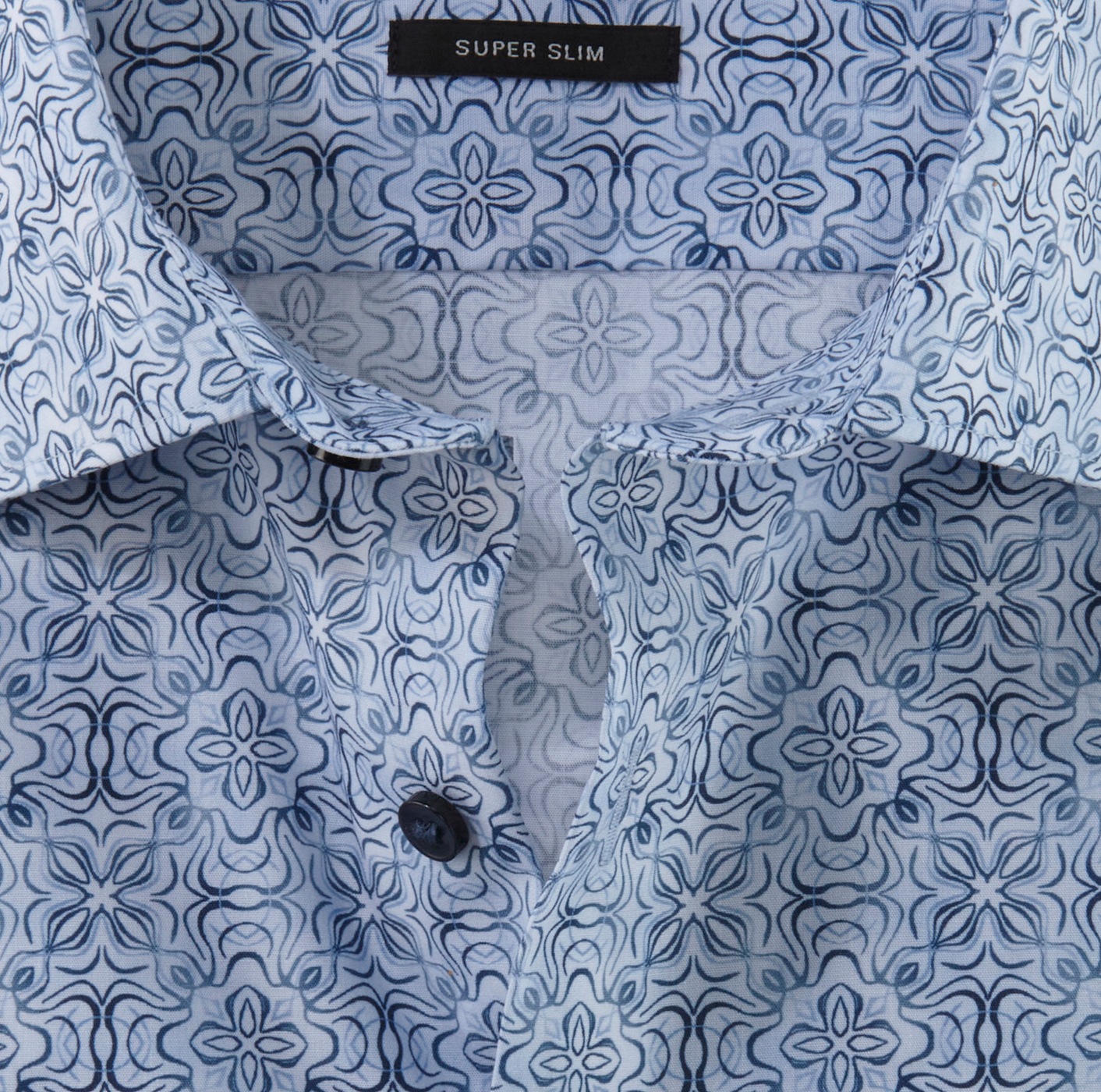 OLYMP Businesshemd »No 6 six« modisch gemustert