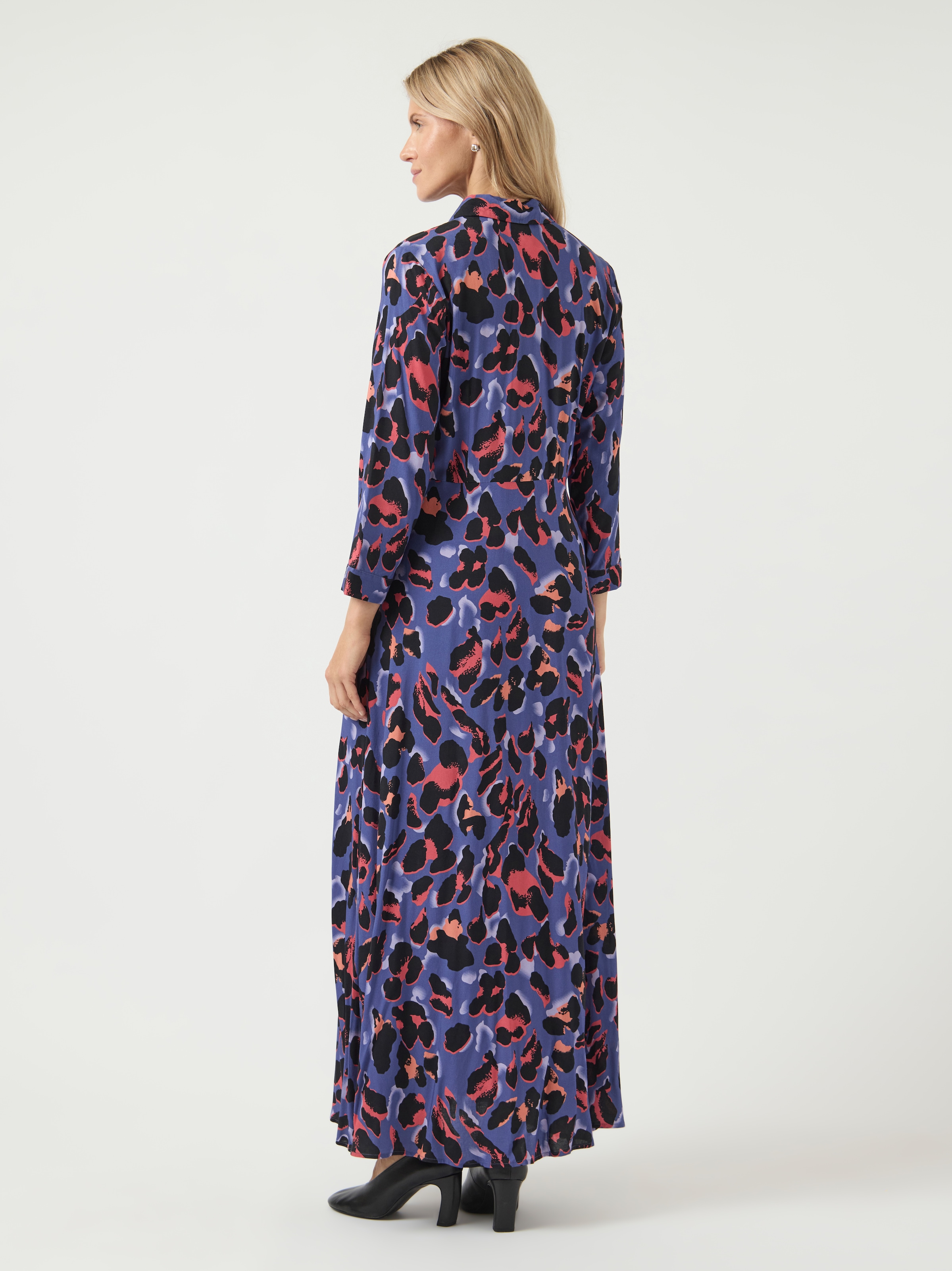 Y.A.S Hemdblusenkleid »YASSAVANNA LONG SHIRT DRESS« Sommerkleid, mit 3/4 Ärmel