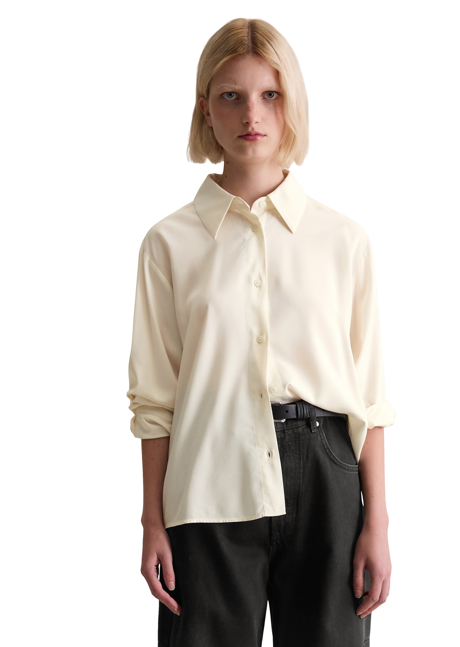 Marc O'Polo DENIM Blouse à manches longues »relaxed fit aus LENZING™ ECOVERO™«