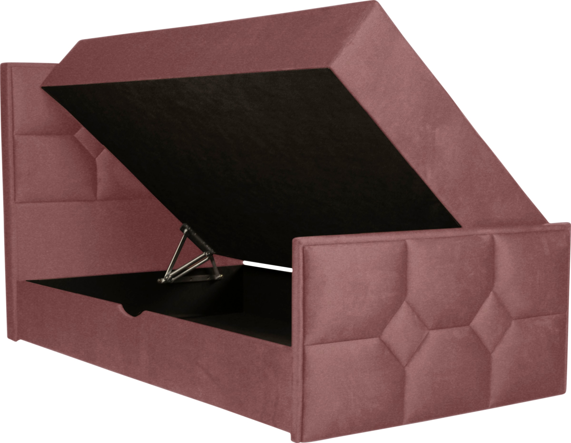 Leonique Boxspringbett »Ambre« mit Taschen-Federkernmatratze