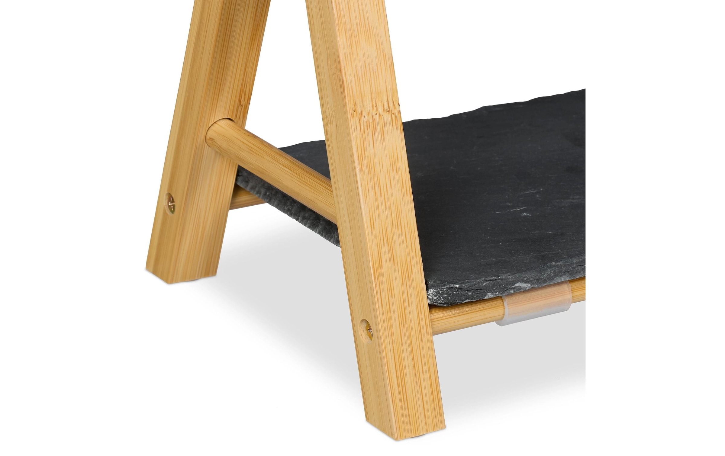 relaxdays Etagere »mit Schieferplatten«