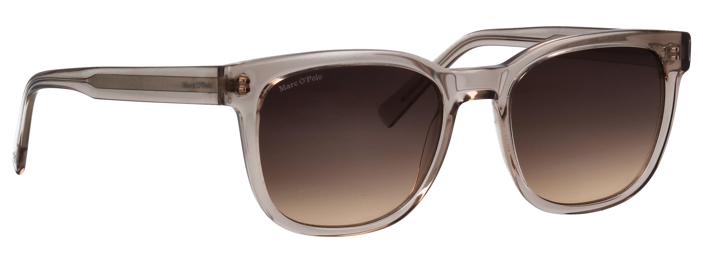 Marc O'Polo Sonnenbrille »Modell 506233« Form Karree/Soft, Logoschriftzug auf Bügel, Kunststofffassung