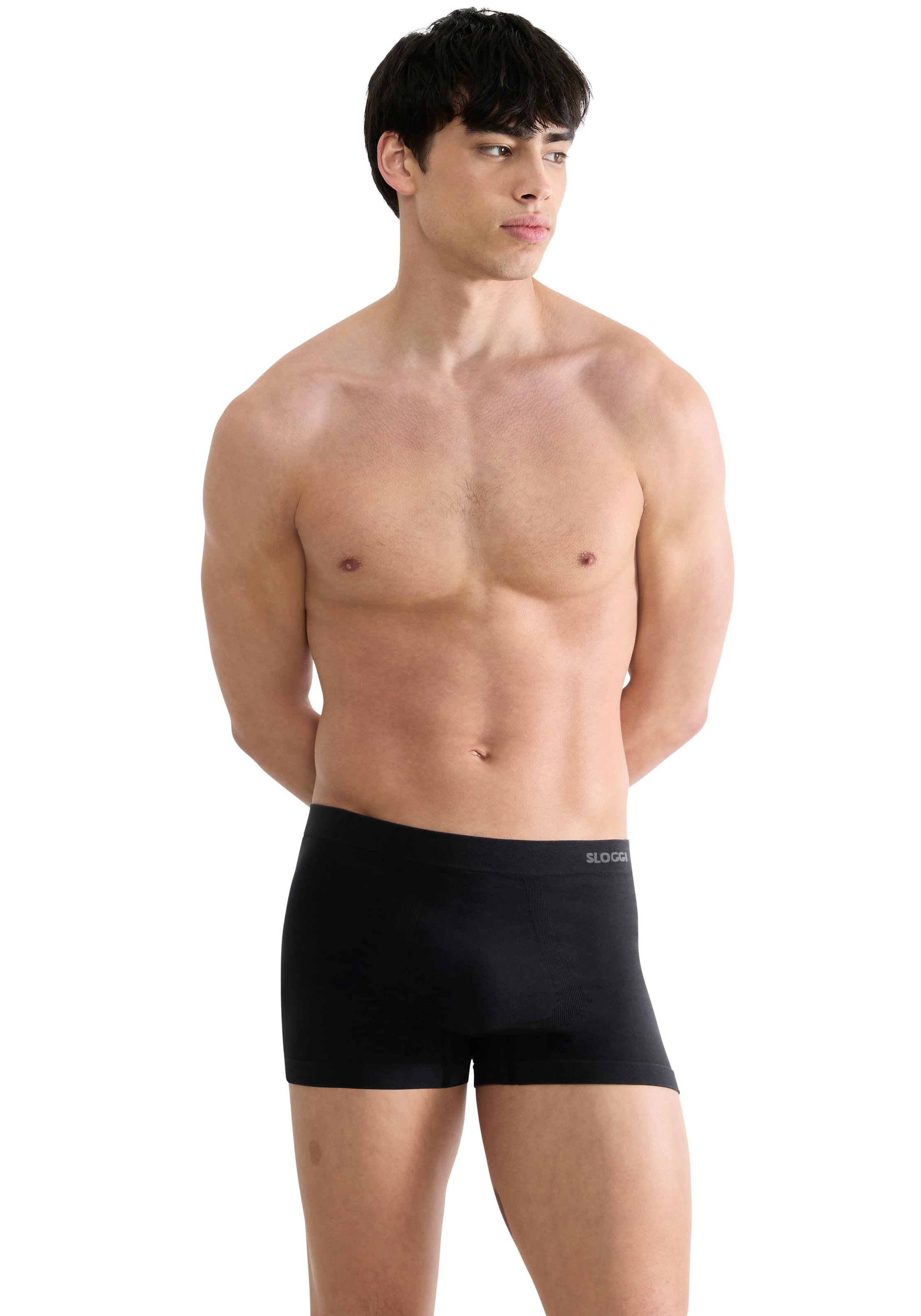 sloggi Hipster »Men GO Smooth«, 2 nahtlos, atmungsaktiv, Baumwoll-Mix, elastischer Bund