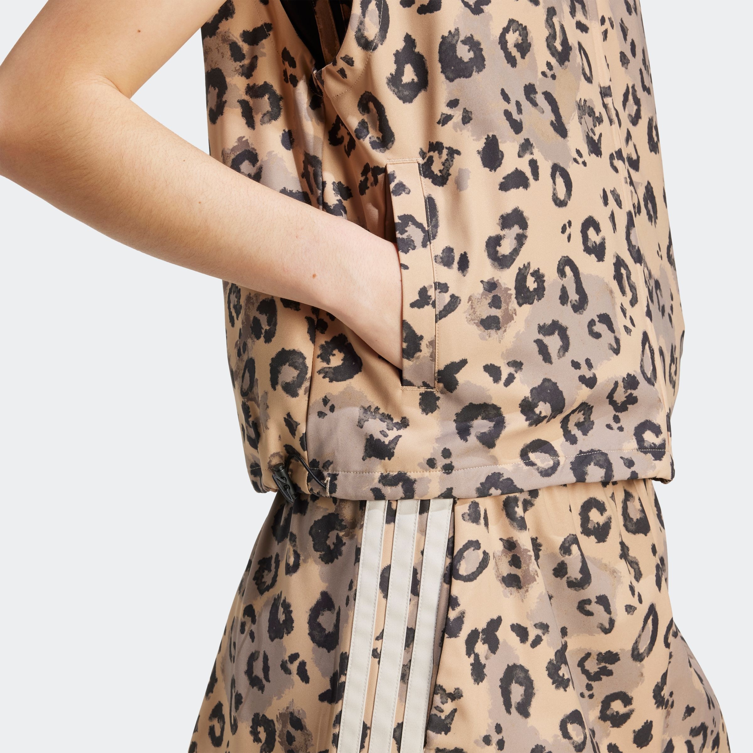 adidas Sportswear Gilet fonctionnel »ANIMAL PRINT 3-STRIPES GEWEBTE«