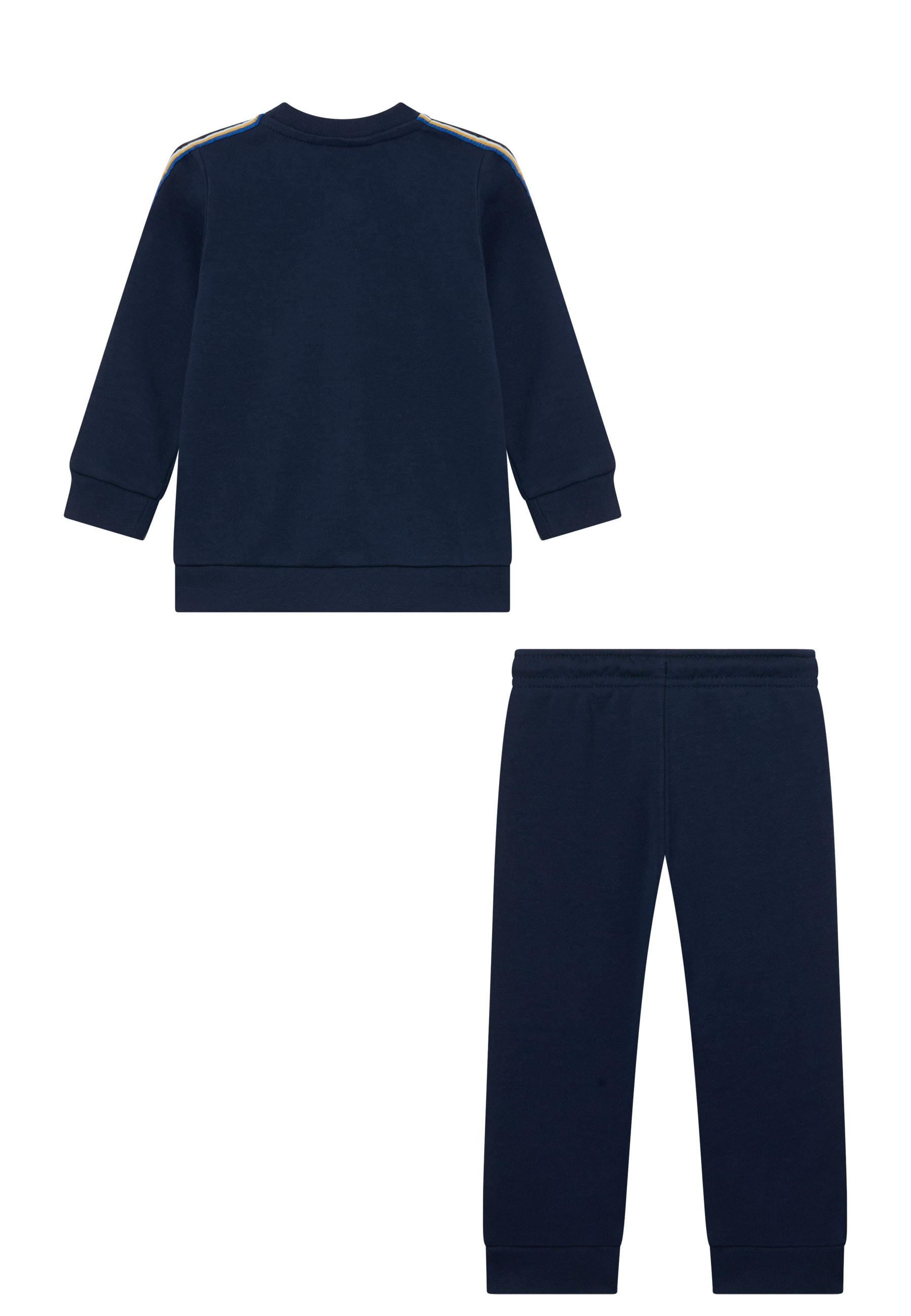 Champion Trainingsanzug »Sports-inspired Toddler Terry Full Zip Sweatsuit with tape detailing« 2 tlg. zweiteiliges Set, mit Reissverschluss, aus Baumwolle und Polyester