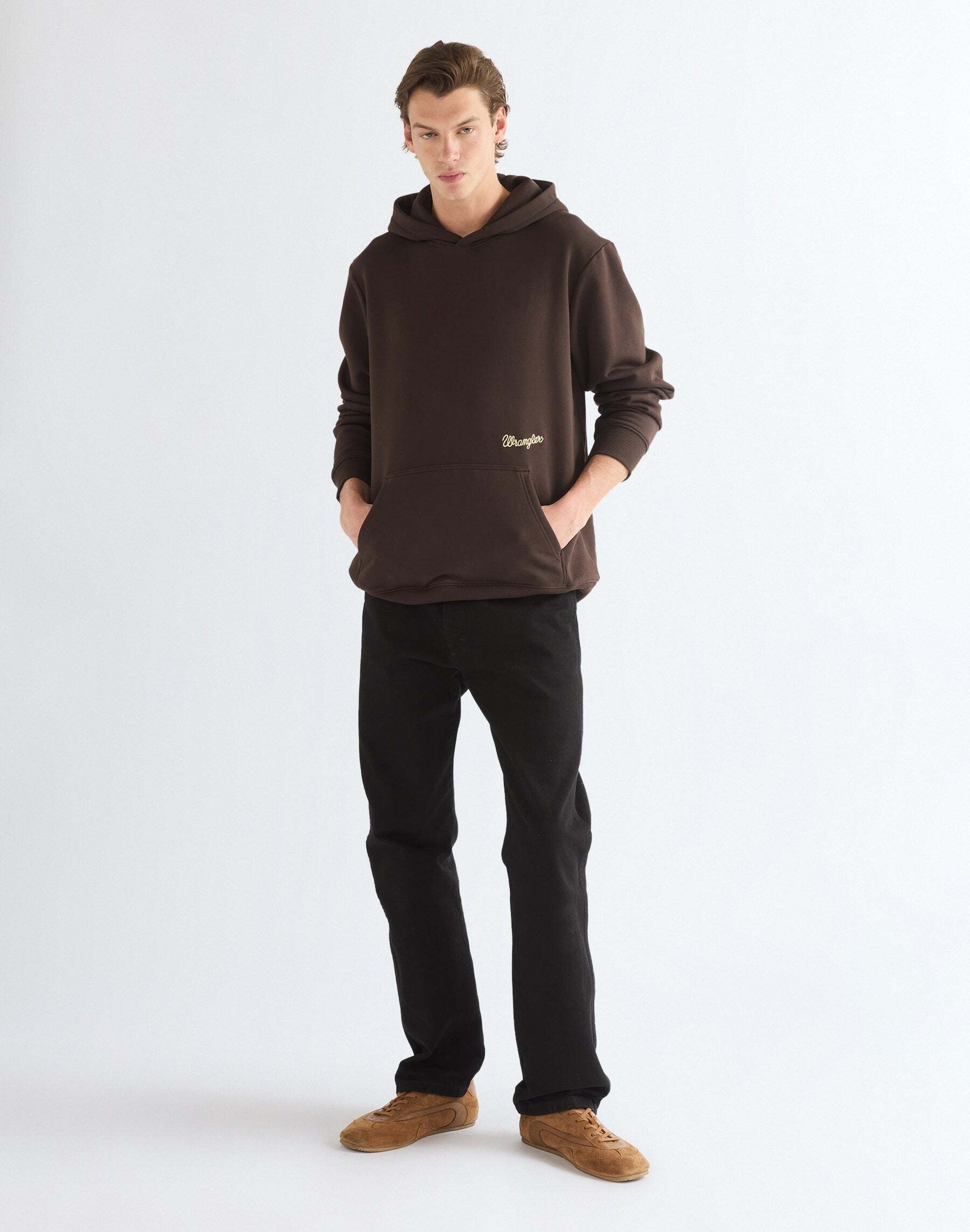 Wrangler Pull à capuche »WRANGLER Kapuzenpullover Embroidery«