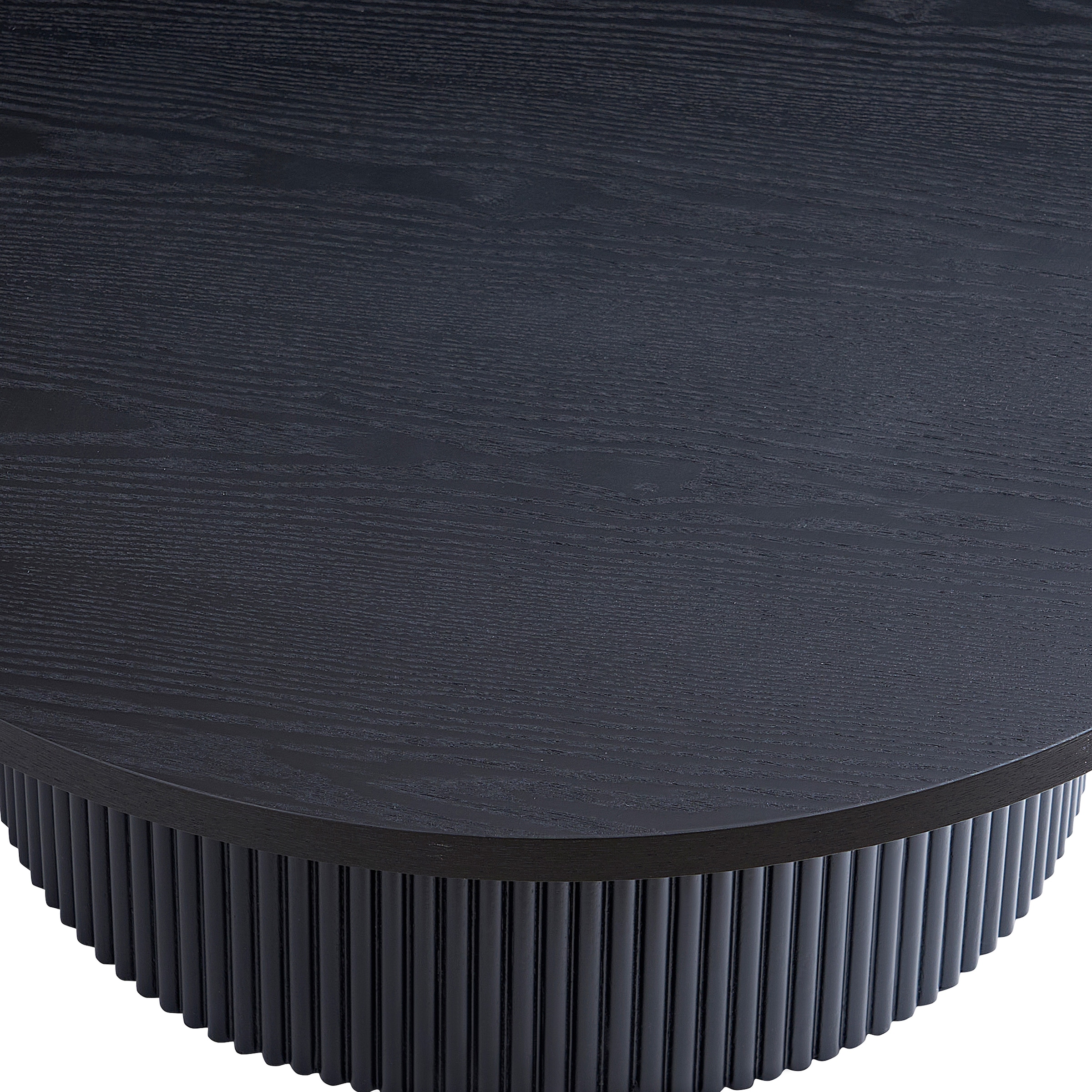 SalesFever Table basse »mit Massivholz-Lamellen, Ø 90 cm« 1 cuis tlg. mit Massivholz-Lamellen