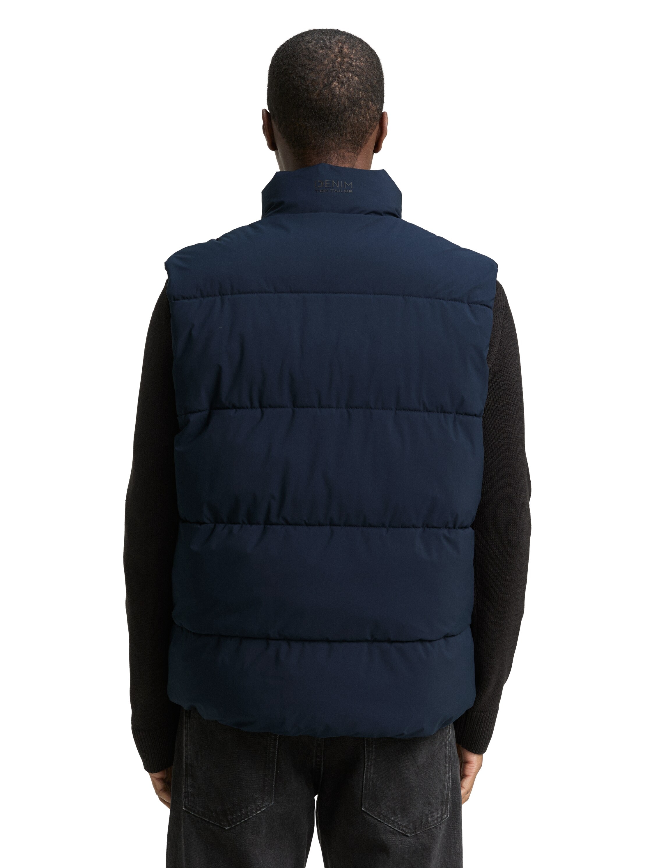 TOM TAILOR Denim Steppjacke mit Taschen