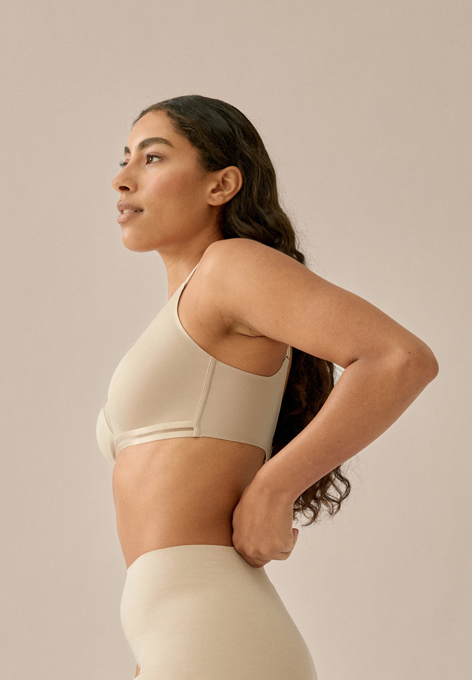 Naturana Soutien-gorge sans armatures »The Monday« feminin, bequem, ohne Bügel, verstellbare Träger