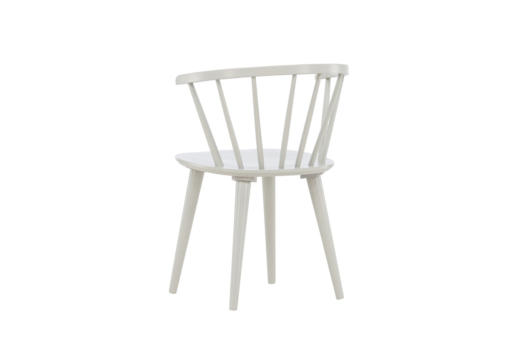 Venture Home Chaise de salle à manger () 2 cuisChaise en bois massif, forme arrondie, accueillante, scandinave