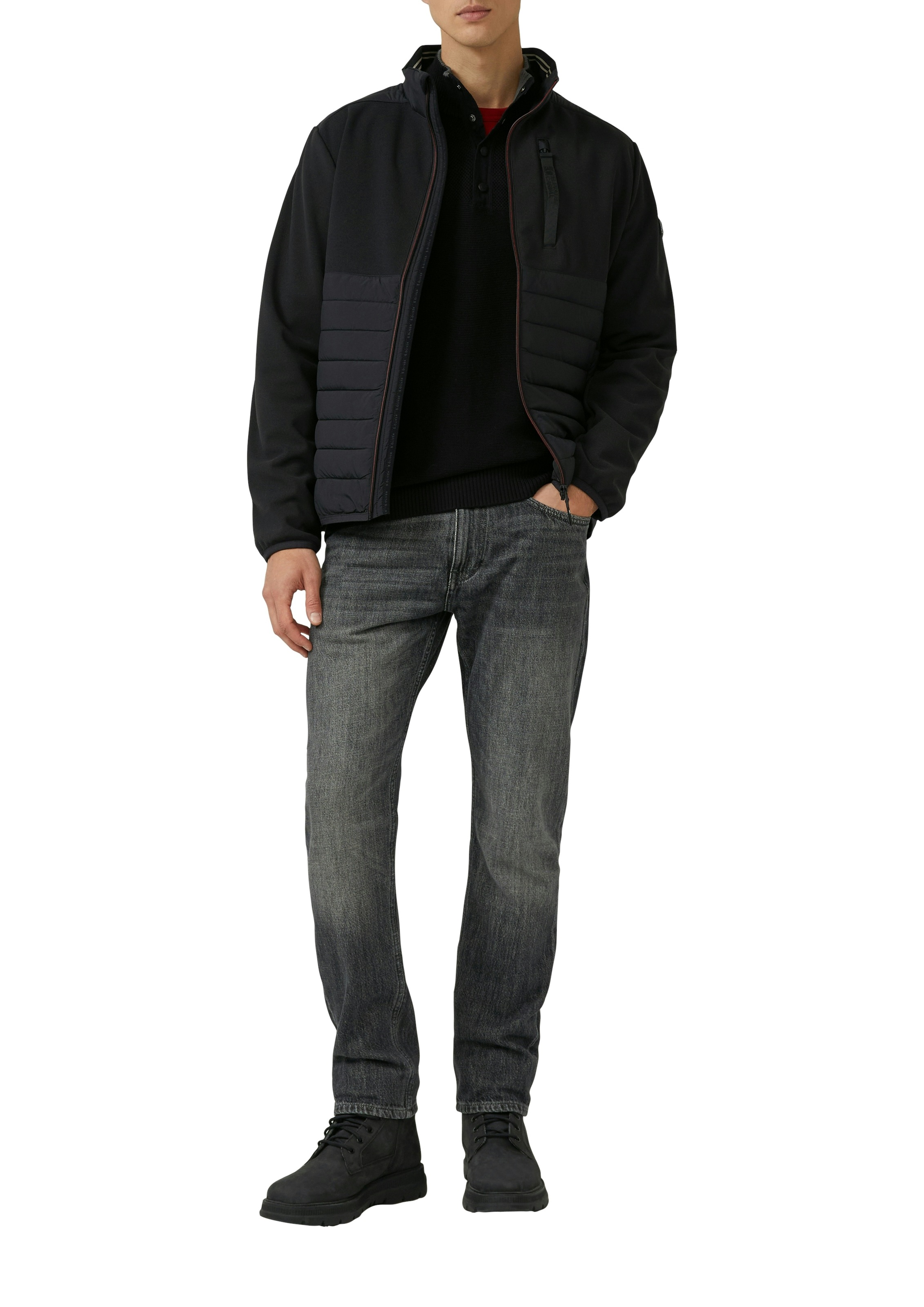 s.Oliver Strickpullover mit Logo Stickerei