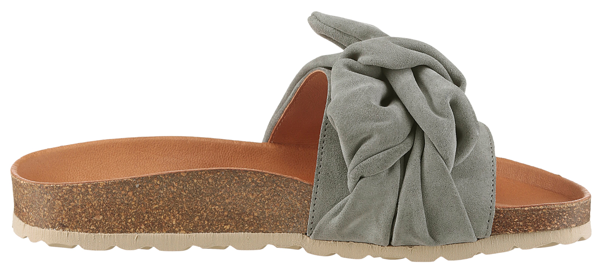 VERBENAS Pantolette »Roxy Roda«  Sommerschuh, Flat, Pool Slides mit modischer Schlaufe