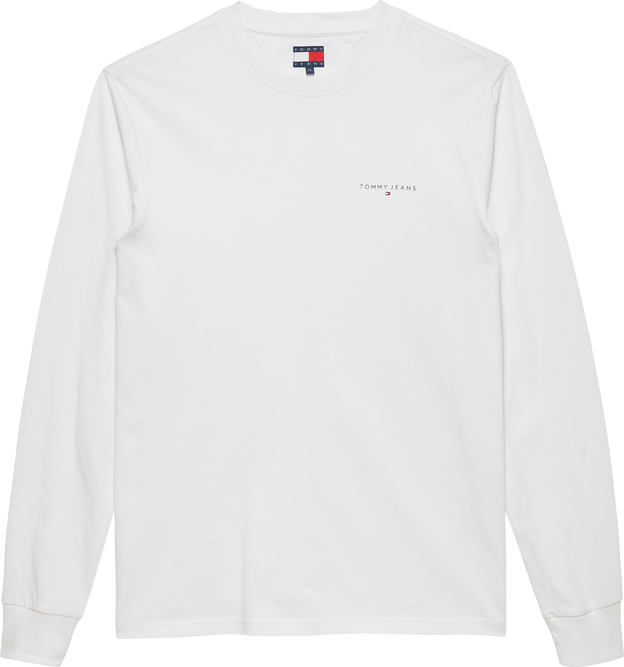 Tommy Jeans T-shirt à manches longues »TJM SLIM CHEST LINEAR LS TEE EXT« Mit Rundhalsausschnitt