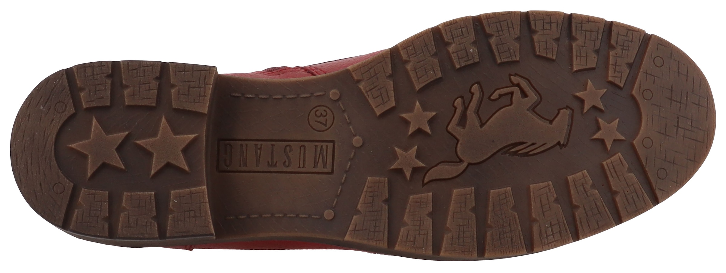 Mustang Shoes Bottes d'hiver »Elfi«  bottines, boots d'hiver avec fermeture éclair décorative sympa