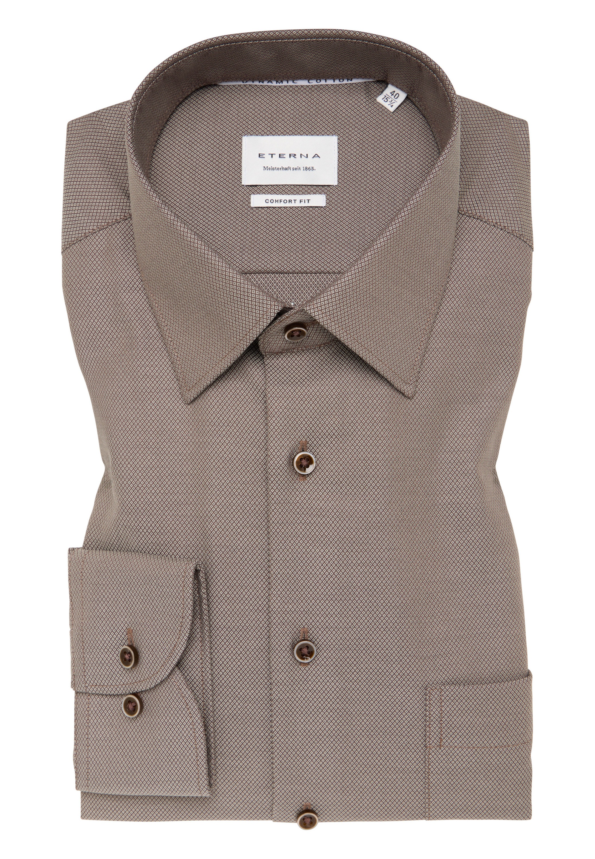 Eterna Chemise à manches longues »COMFORT FIT« NON IRON (bügelfrei)