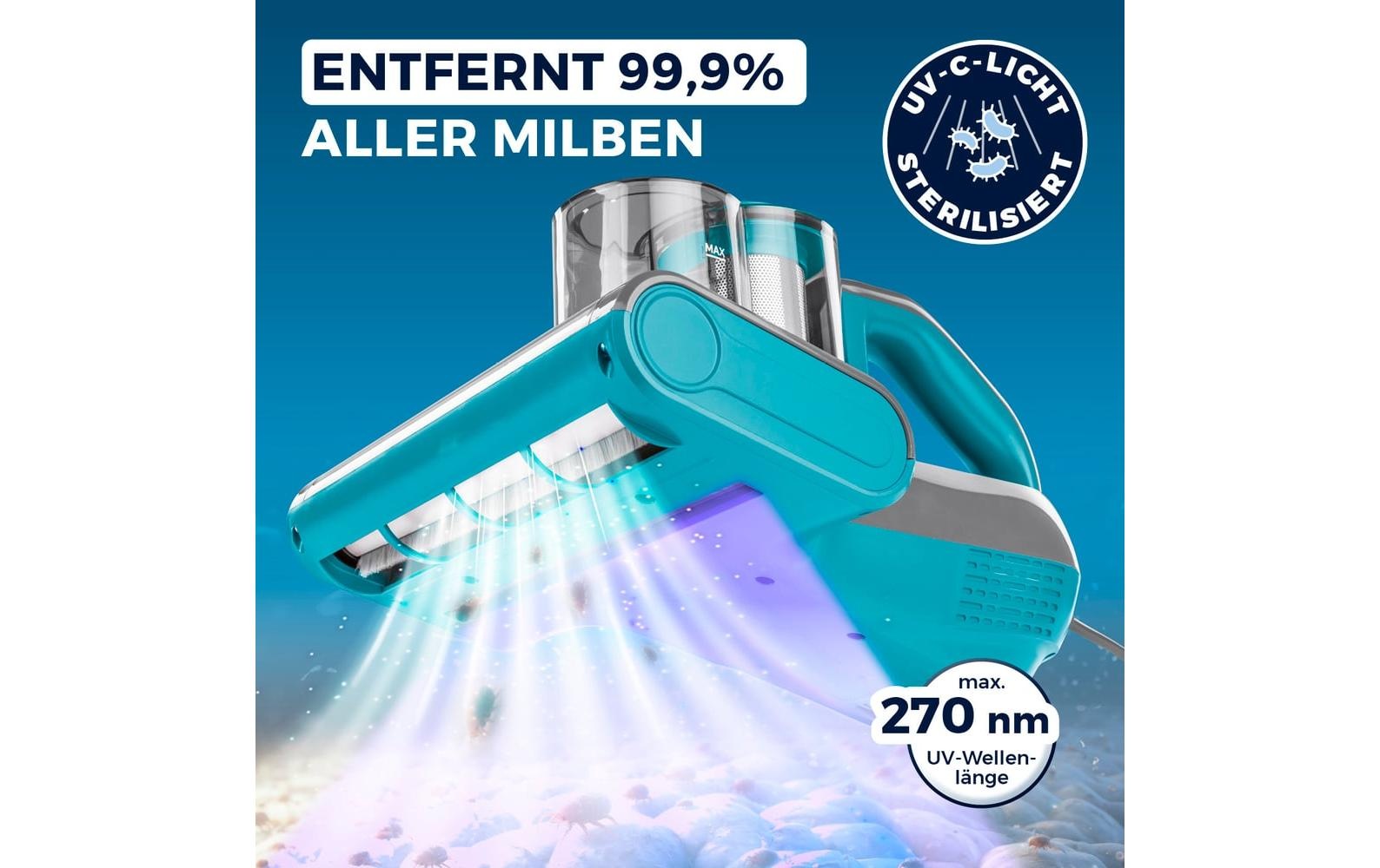 CLEANmaxx Wasch-Sauger »CLEANmaxx Milben-Handstaubsauger«
