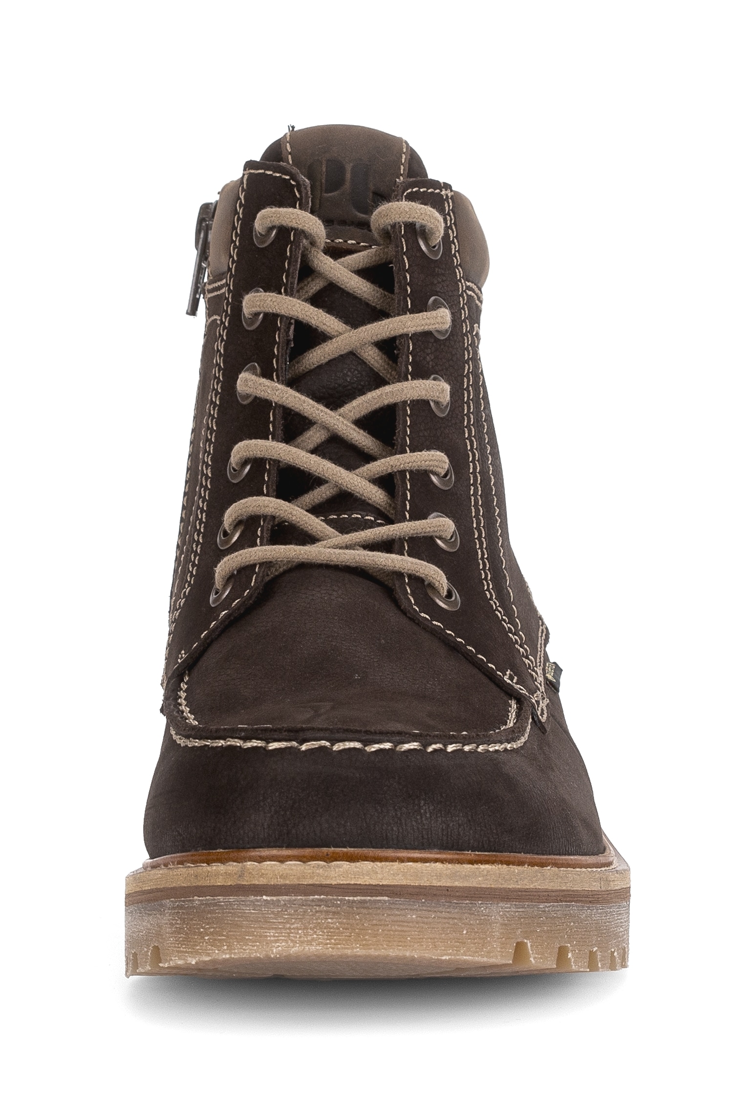 Pius Gabor Bottines à lacets  , bottines d'automne, chaussure outdoor avec fermeture éclair intérieure, largeur G