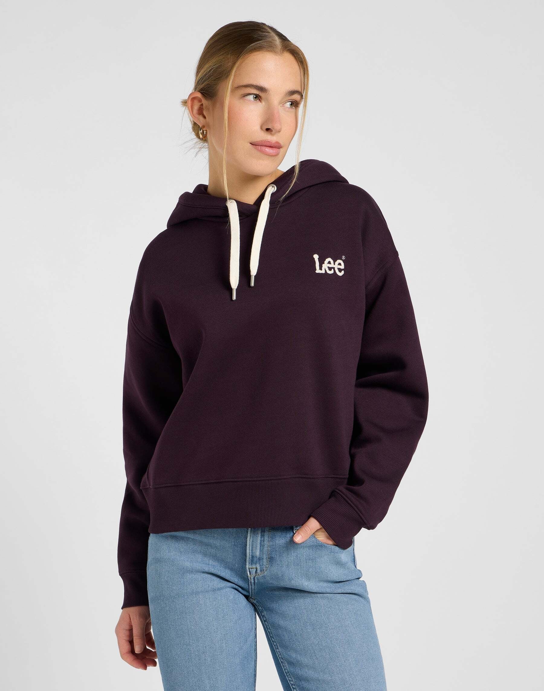 Lee® Pull à capuche »Lee Kapuzenpullover Essential Hoodie«
