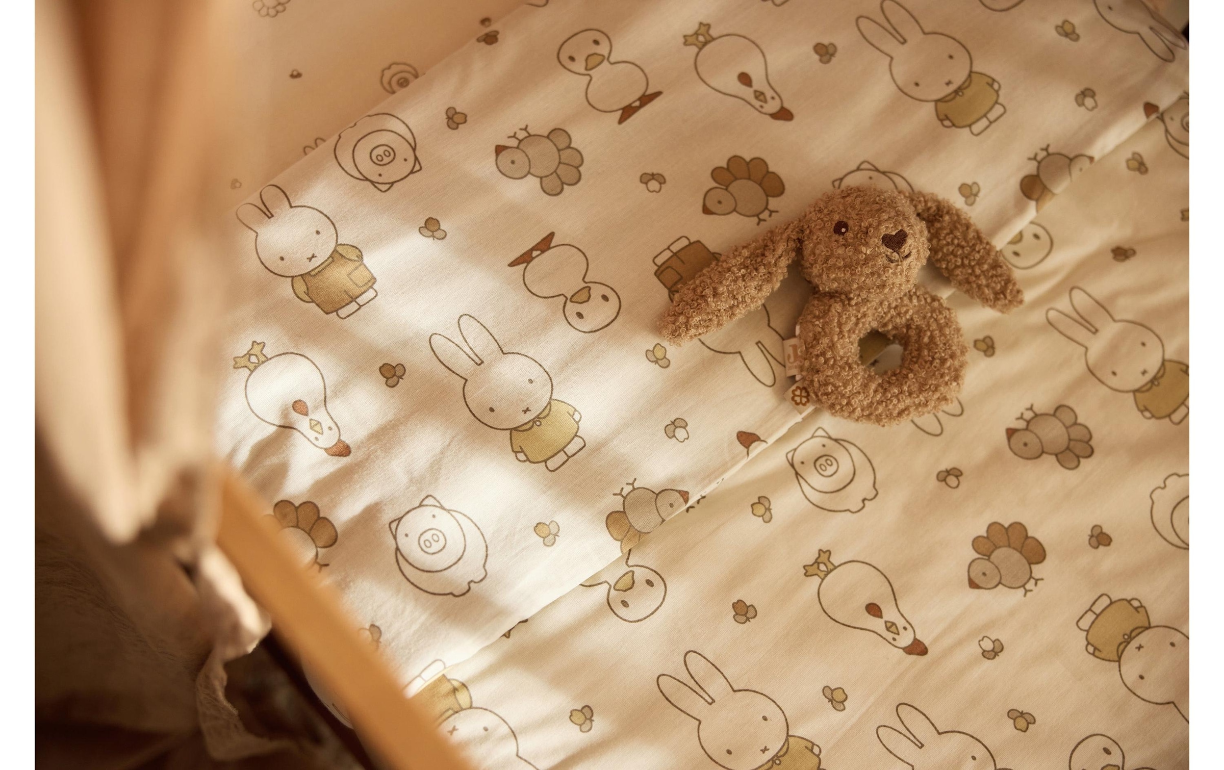 Jollein Kinderbettwäsche »Miffy Family Farm 100 x 140 cm«