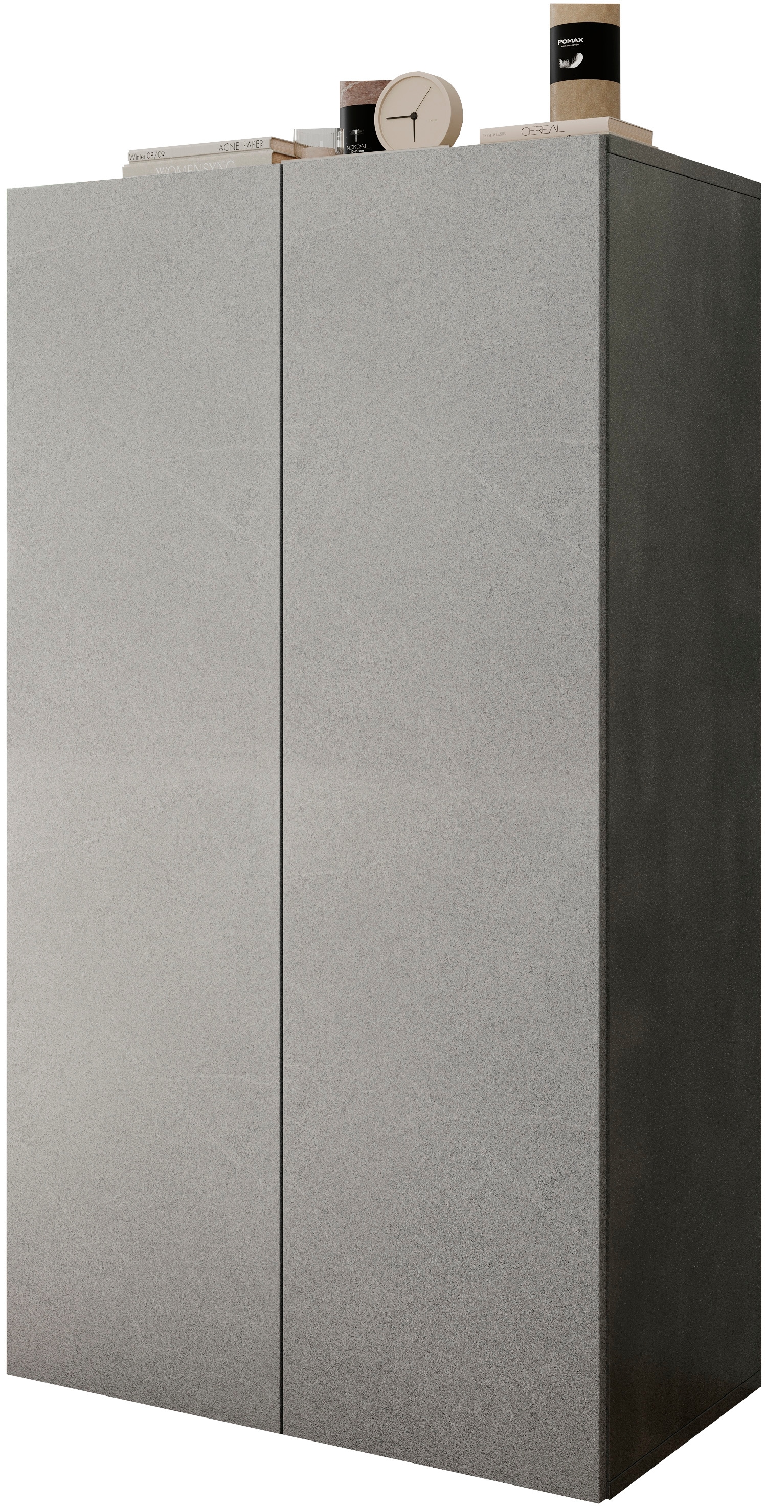 INOSIGN Schuhschrank »Pratiko Breite 63 cm, Höhe 114 cm, Schuhregal mit 6 Ebenen,« Schuhkommode, 2 Türen, Platz für bis zu 15 Paar Schuhe