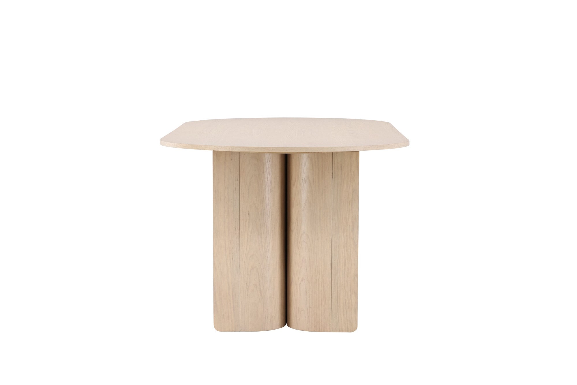 Venture Home Table de salle à manger »Tyresö, rechteckiger Esstisch 220 × 100 cm in Whitewash, geräumig« table de salle à manger, MDF, claire, facile d'entretien