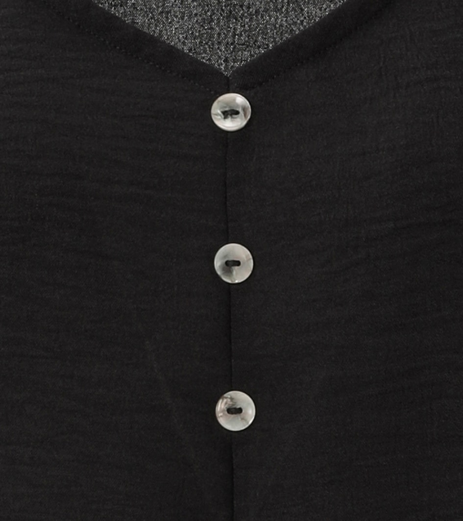 Aniston CASUAL Top chemisier in Leinen-Optik - NEUE KOLLEKTION