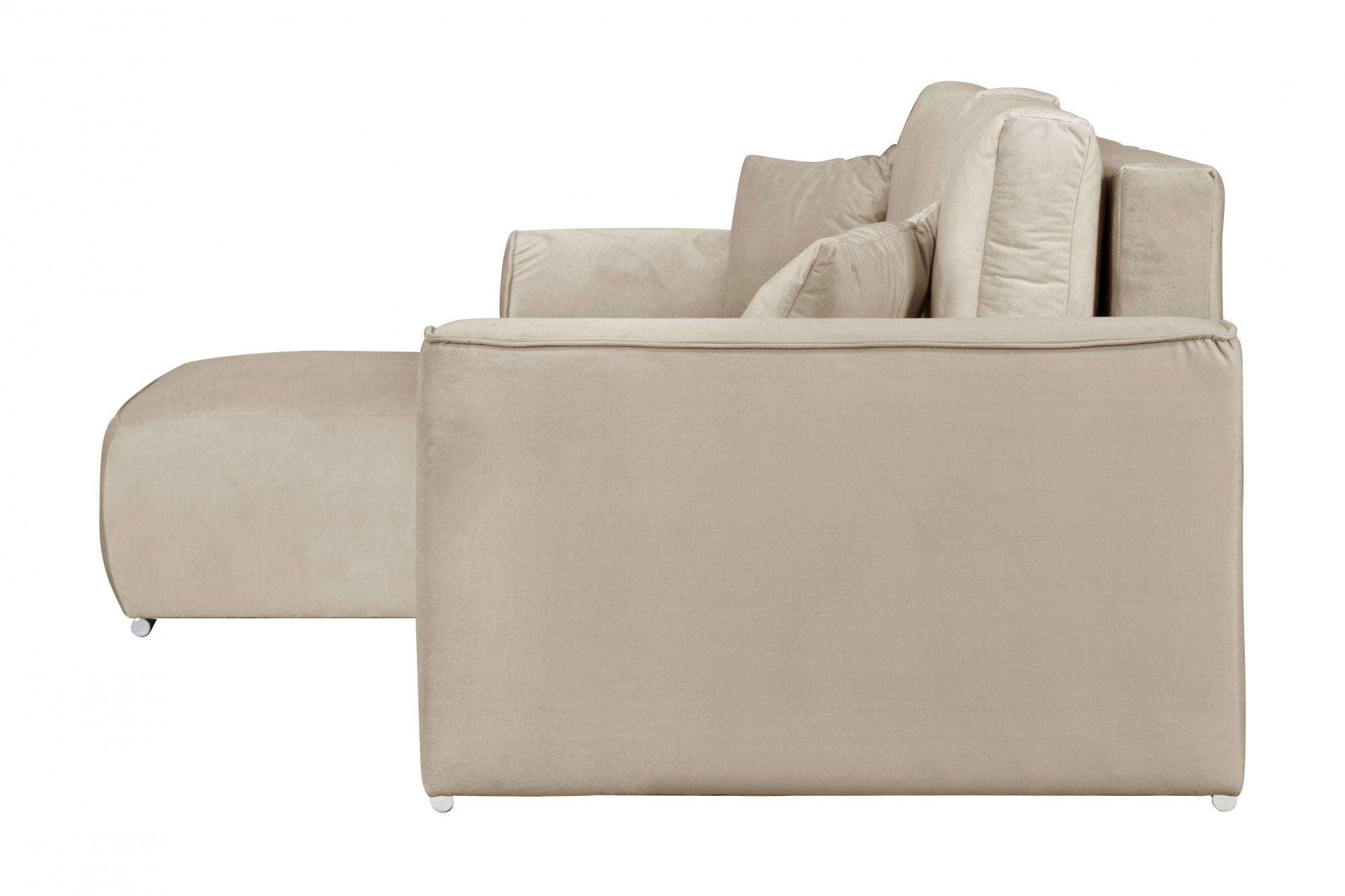 GOODproduct Ecksofa »BEATRICE optionale Schlafsofa mit Bettkasten, B/T/H: 265/170/86 cm« L-Form, wahlweise auch mit Bettfunktion und Bettkasten