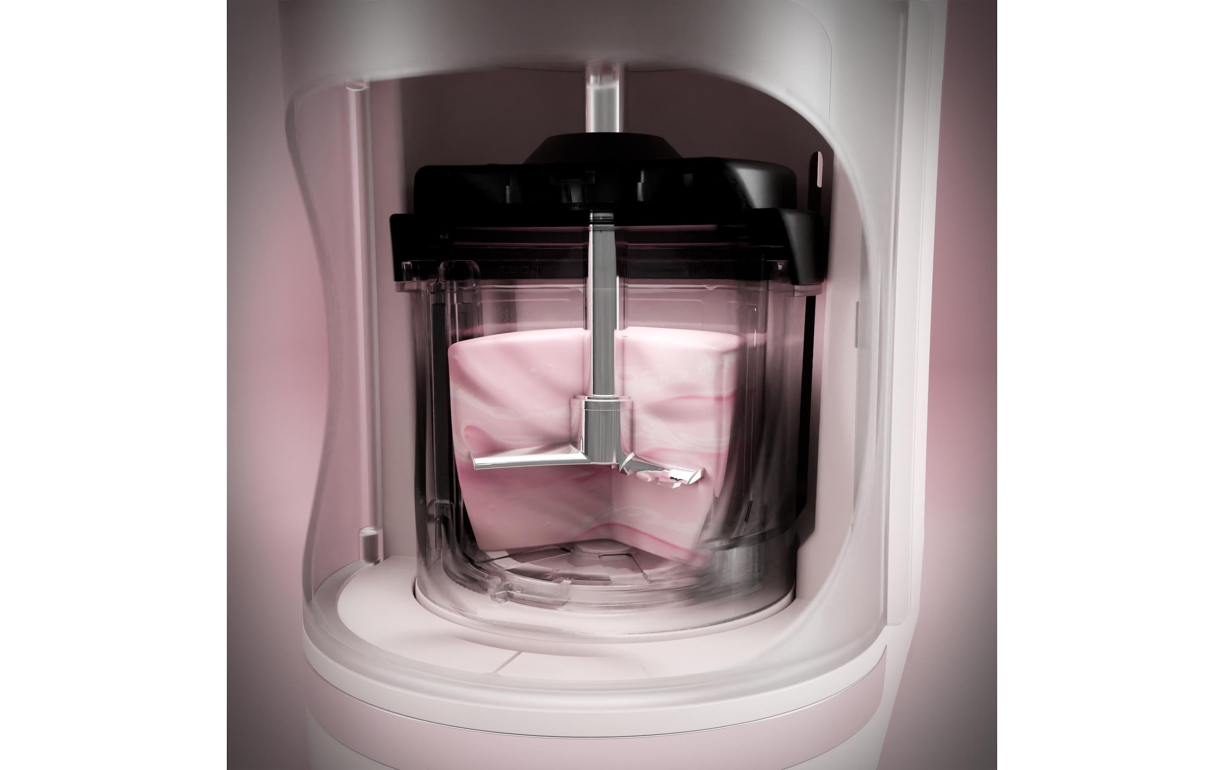 Tefal Machine à glace »Dolci« 1,4 l 600 W 10 Programme, automatisches Reinigungsprogramm, digitales Rezeptbuch