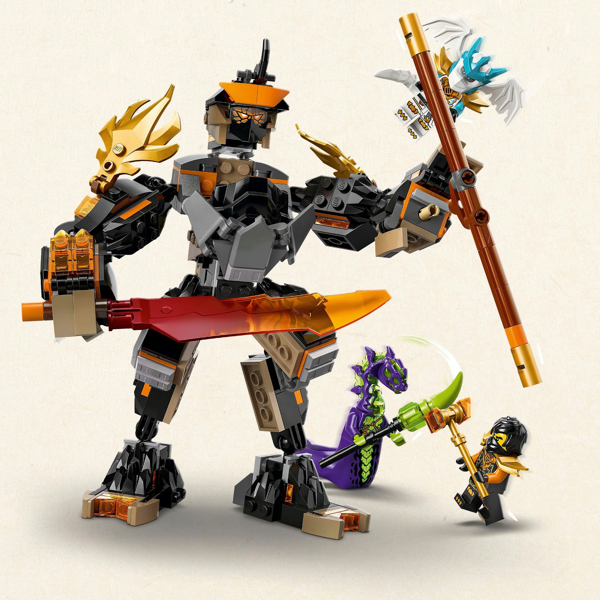 LEGO® Pions de construction »Coles Action-Mech und Drachen-Zane (71854), LEGO Ninjago« Made in Europe
