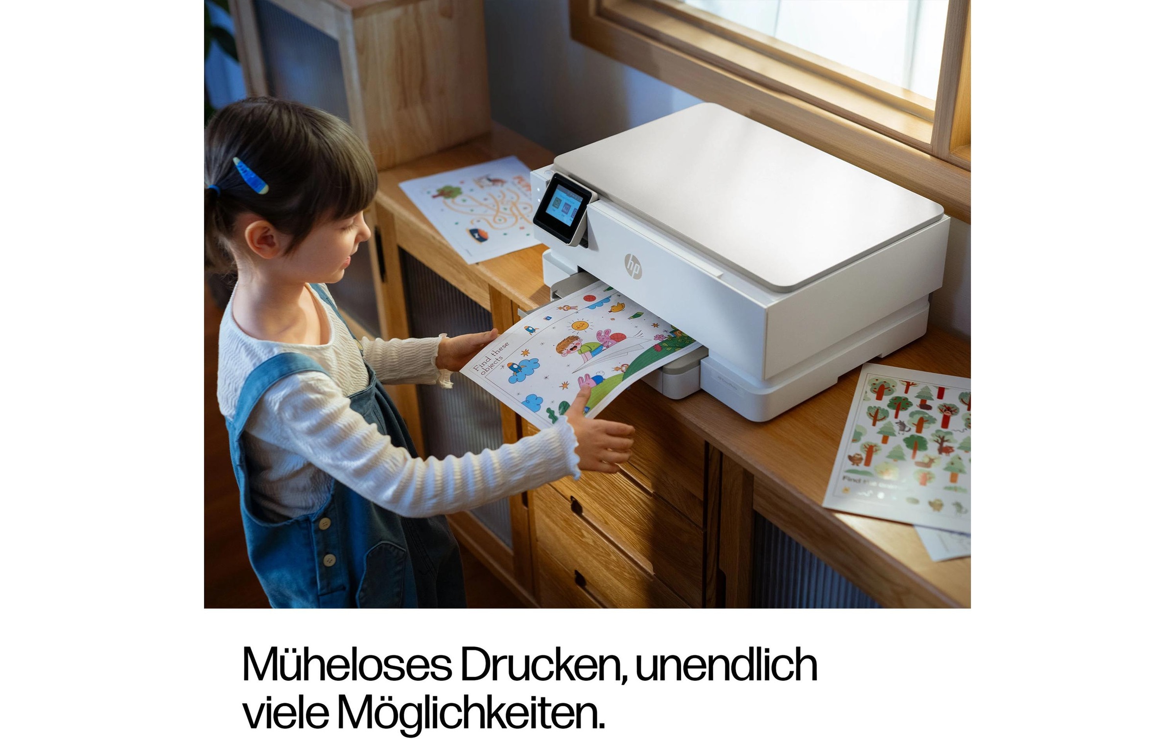 HP Imprimante multifonctions »Envy Photo 7230 (B63JVB)« 6 mois d'essai HP Instant Ink offerts jusqu'au 31.07.2026