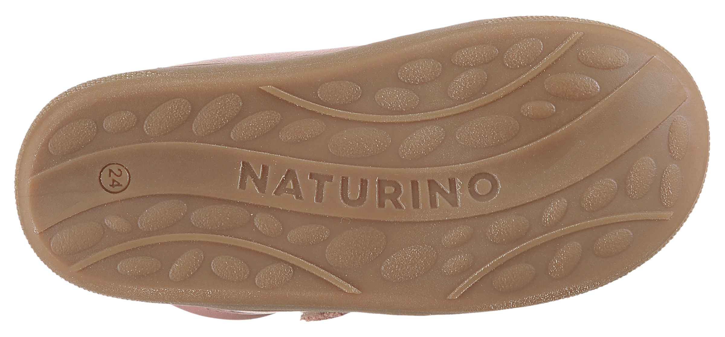Naturino Lauflernschuh »Cocoon Wide«  Barfussschuh, Klettschuh in weiter Form, Grössenschablone zum Download