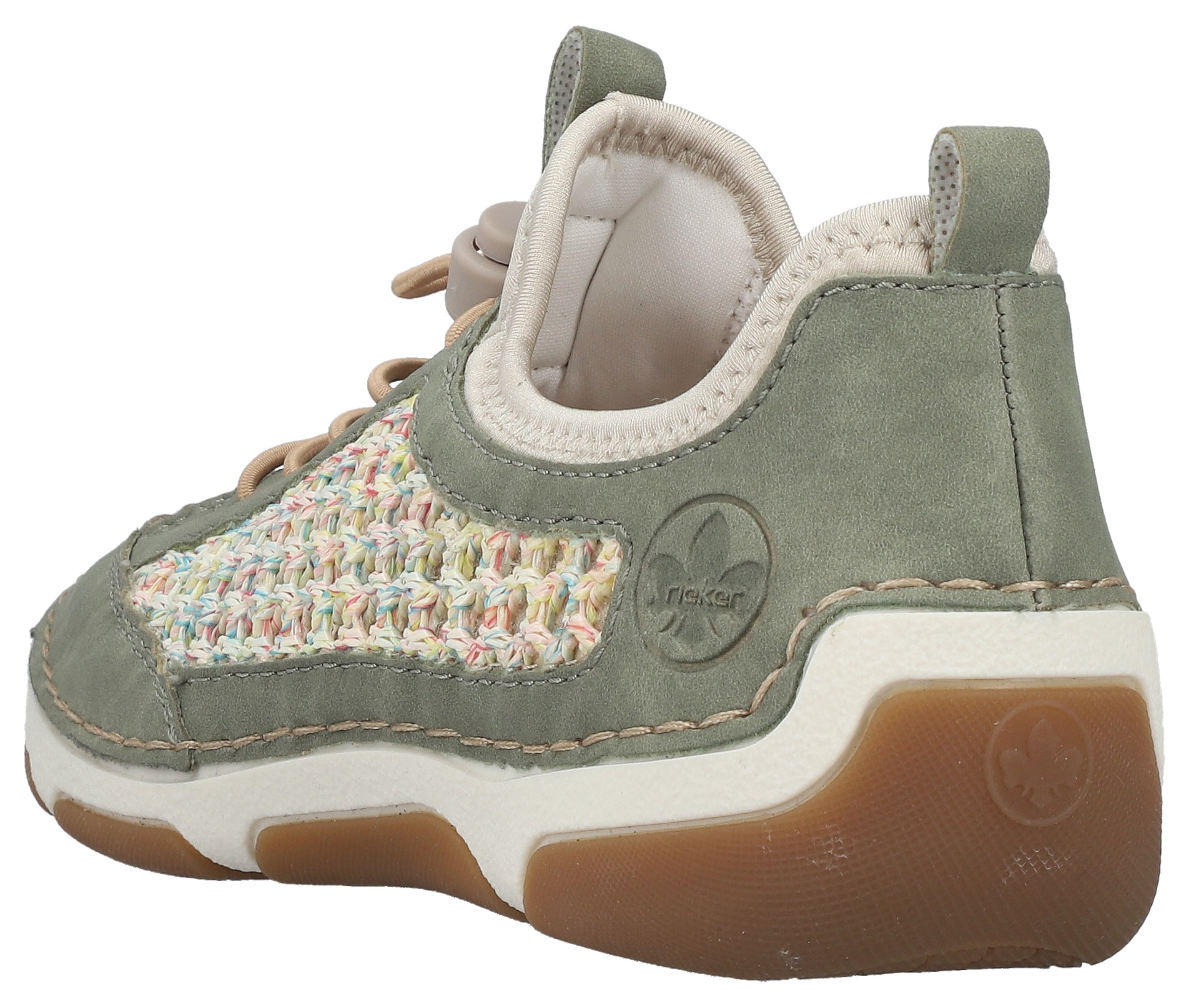 Rieker Baskets slip-on  Slipper, sneaker de loisir, chaussure basse avec fermeture rapide