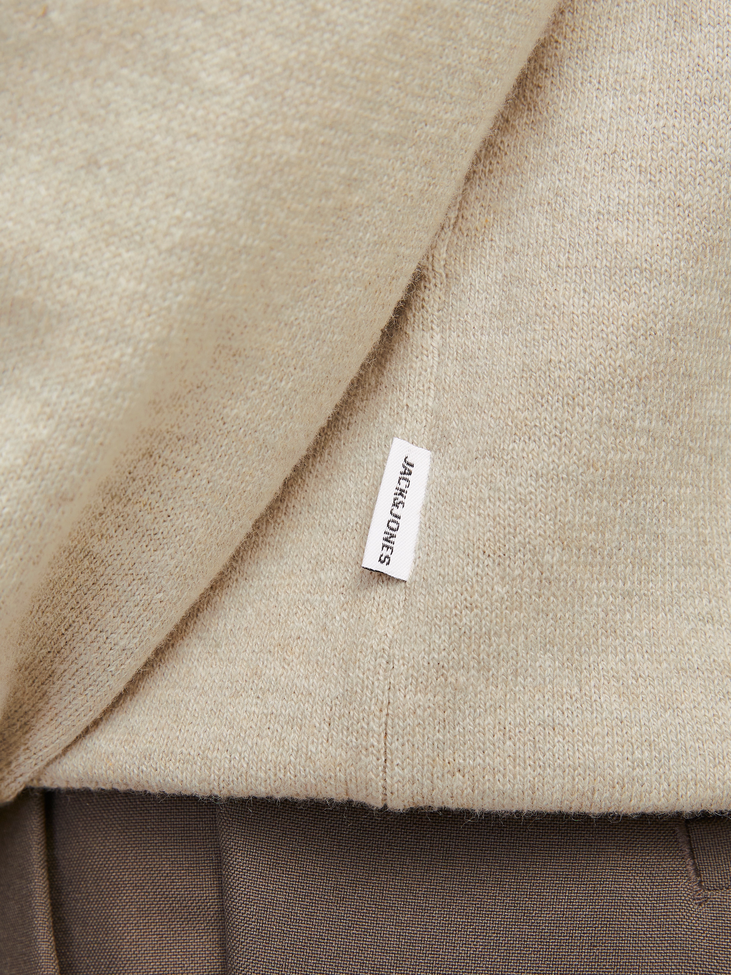 Jack & Jones Polokragenpullover »JJEEMIL KNIT POLO HALF ZIP LS NOOS« mit Polo Kragen